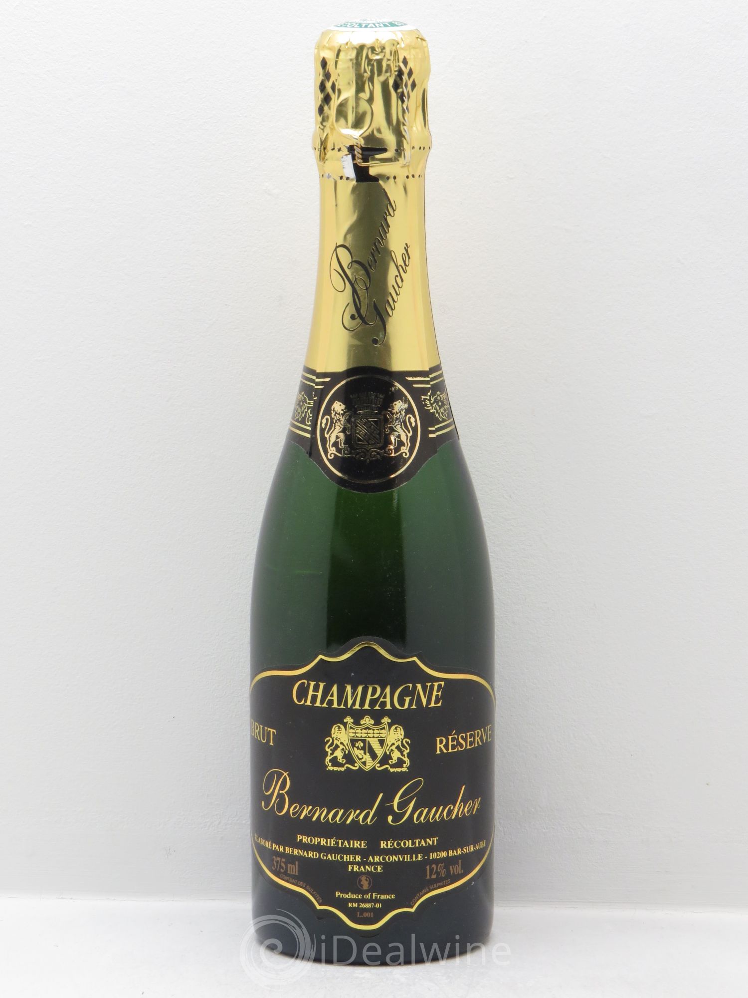 Champagne Domaine Bernard Gaucher - Posten von 1 Demi-Flasche - 0