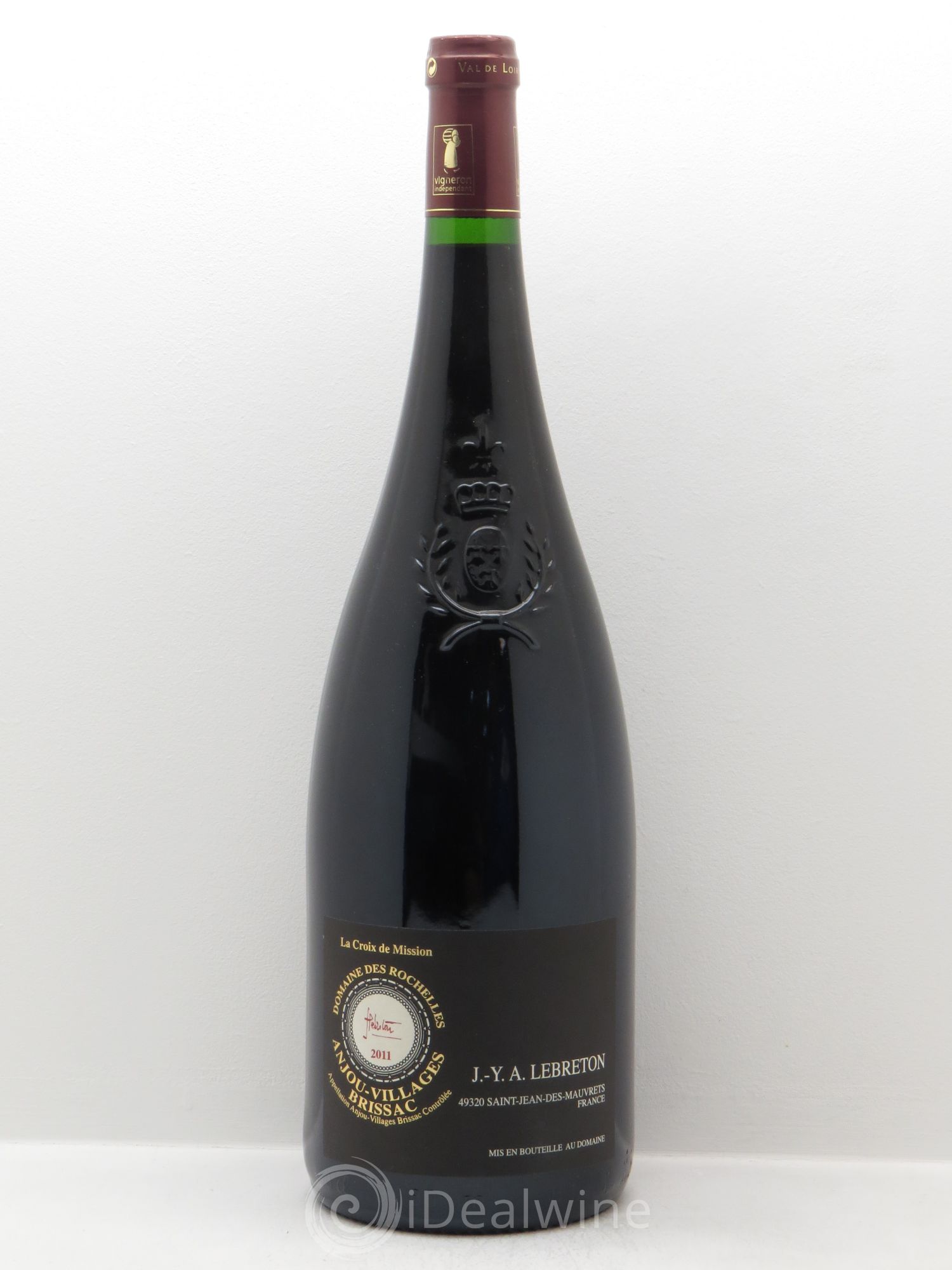 Anjou Domaine des Rochelles la Croix de Mission (sans prix de réserve - no reserve) 2011 - Posten von 1 Magnum - 0