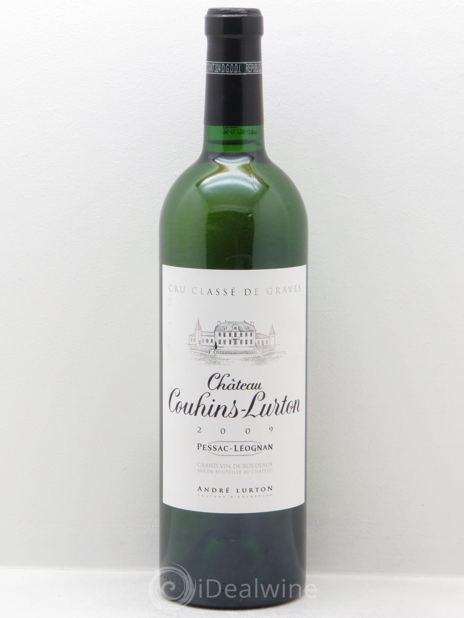 Château Couhins-Lurton Cru Classé de Graves 2009 - Lot de 1 bouteille - 0