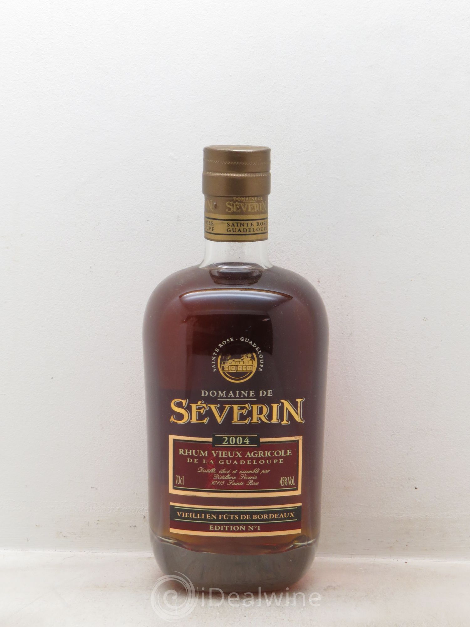Rhum Vieux Domaine de Severin Guadeloupe 2004 - Lot of 1 bottle - 0