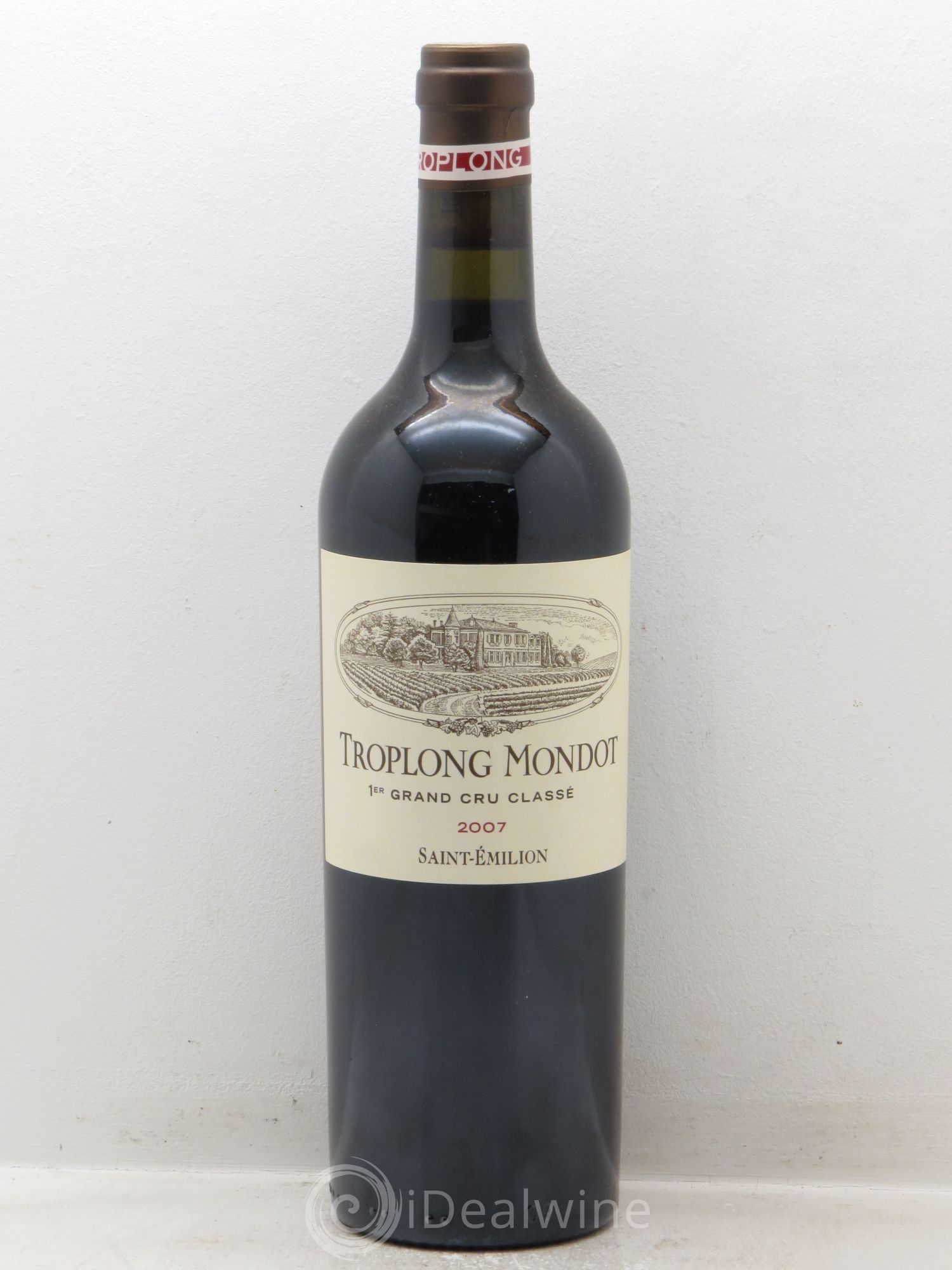 Château Troplong Mondot 1er Grand Cru Classé B 2007 - Lot de 1 bouteille - 0