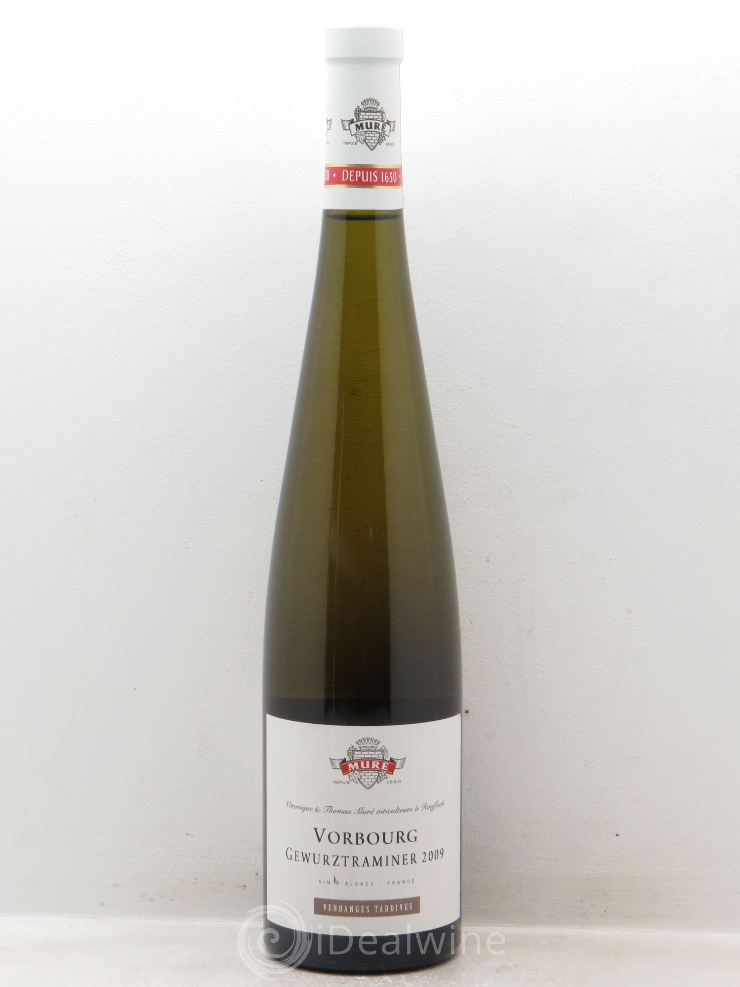 Gewurztraminer Vendanges Tardives Vorbourg René Muré 2009 - Lot de 1 bouteille - 0