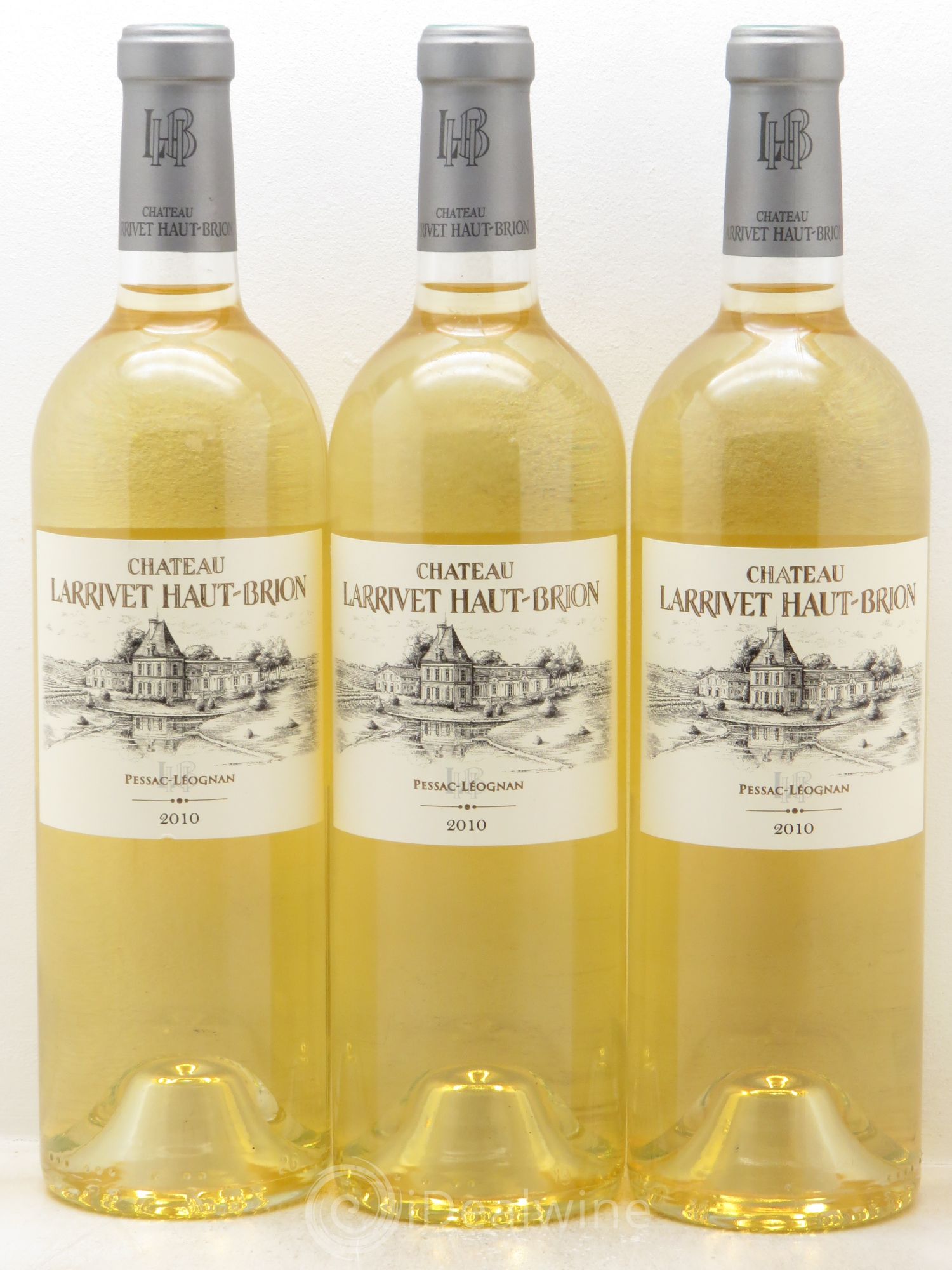Château Larrivet Haut-Brion 2010 - Lot de 3 bouteilles - 0