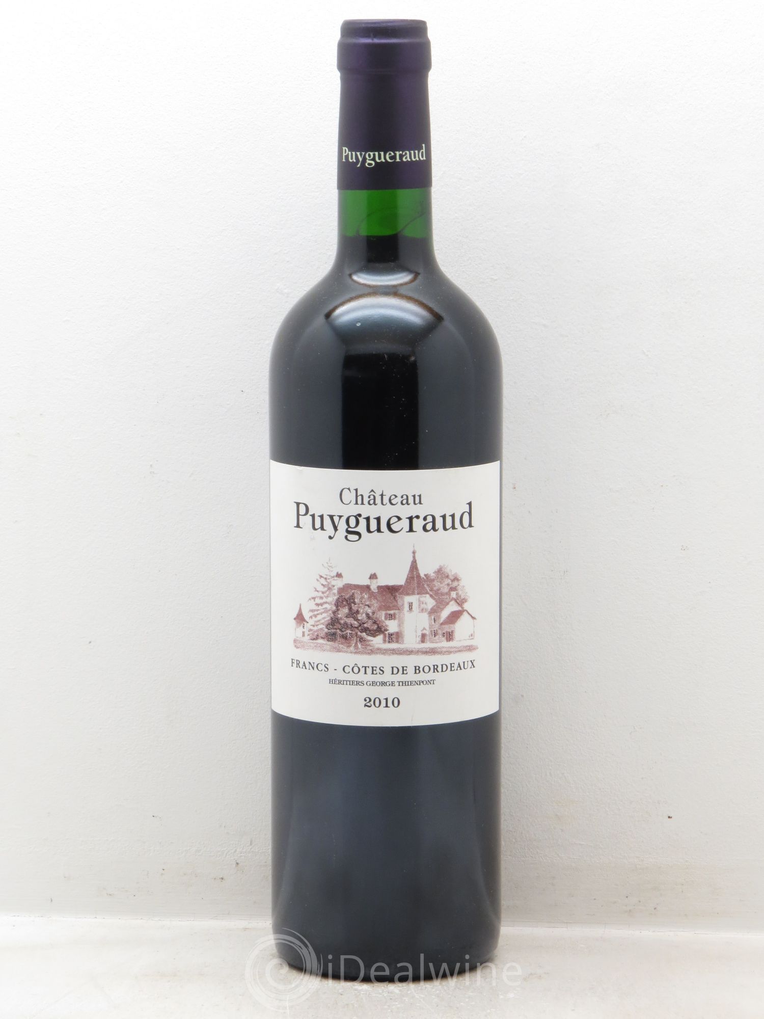 Château Puygueraud (sans prix de réserve) 2010 - Lot de 6 bouteilles - 0