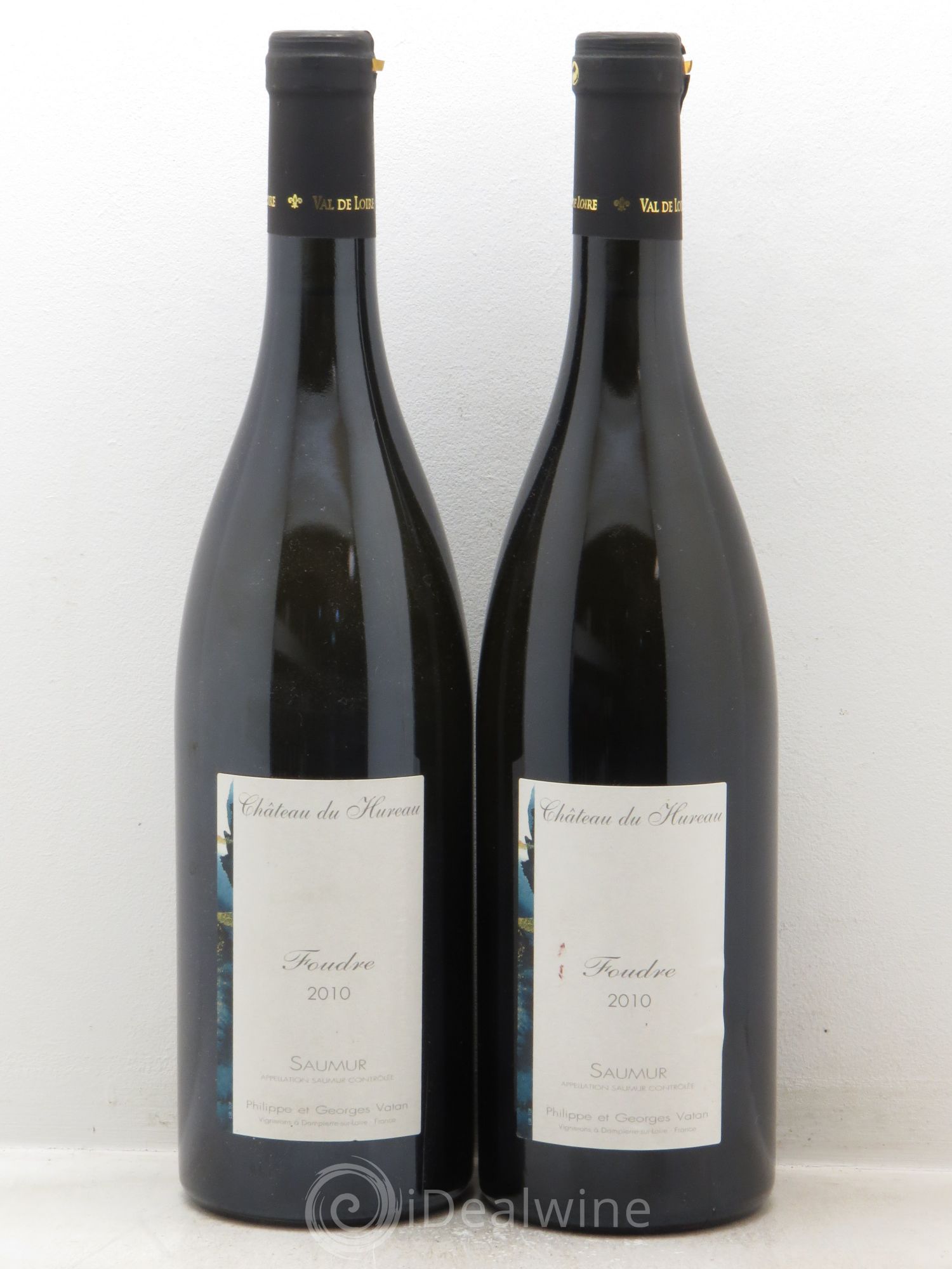 Saumur Domaine du Hureau Foudre (sans prix de réserve - no reserve) 2010 - Posten von 2 Flaschen - 0