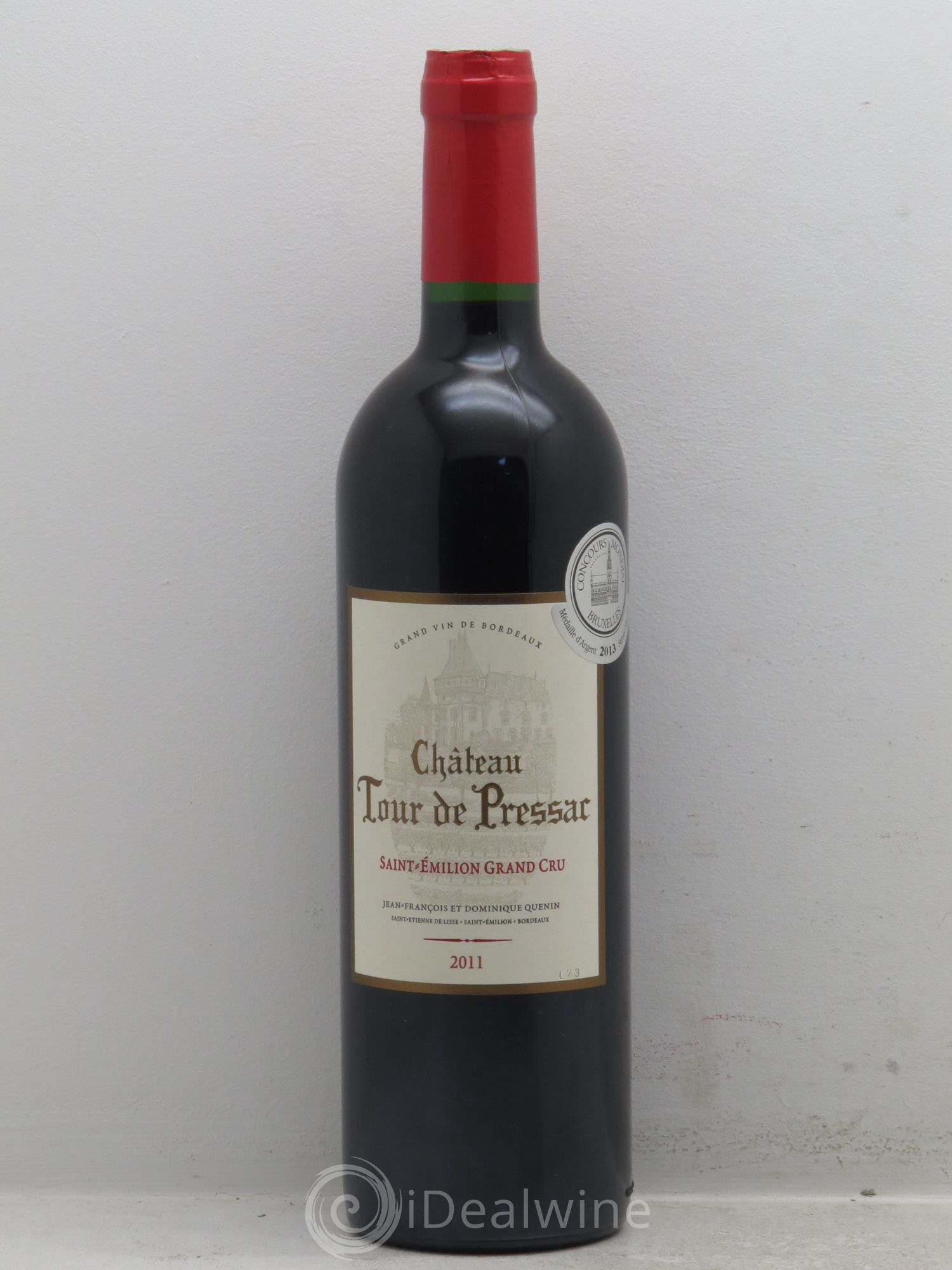 Saint-Émilion Château Tour De Pressac 2011 - Posten von 1 Flasche - 0