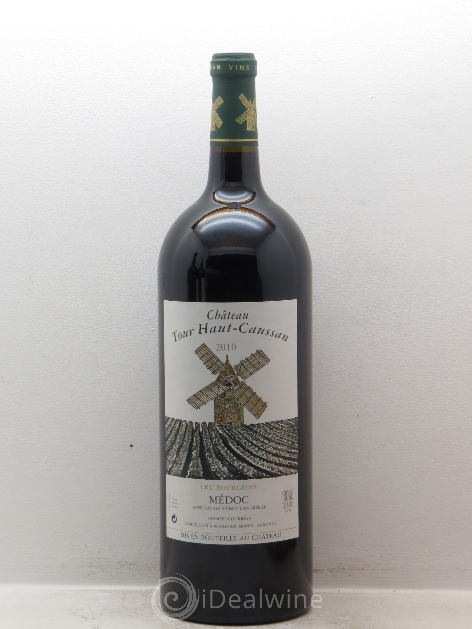 Château Tour Haut-Caussan Cru Bourgeois 2010 - Lot de 1 magnum - 0