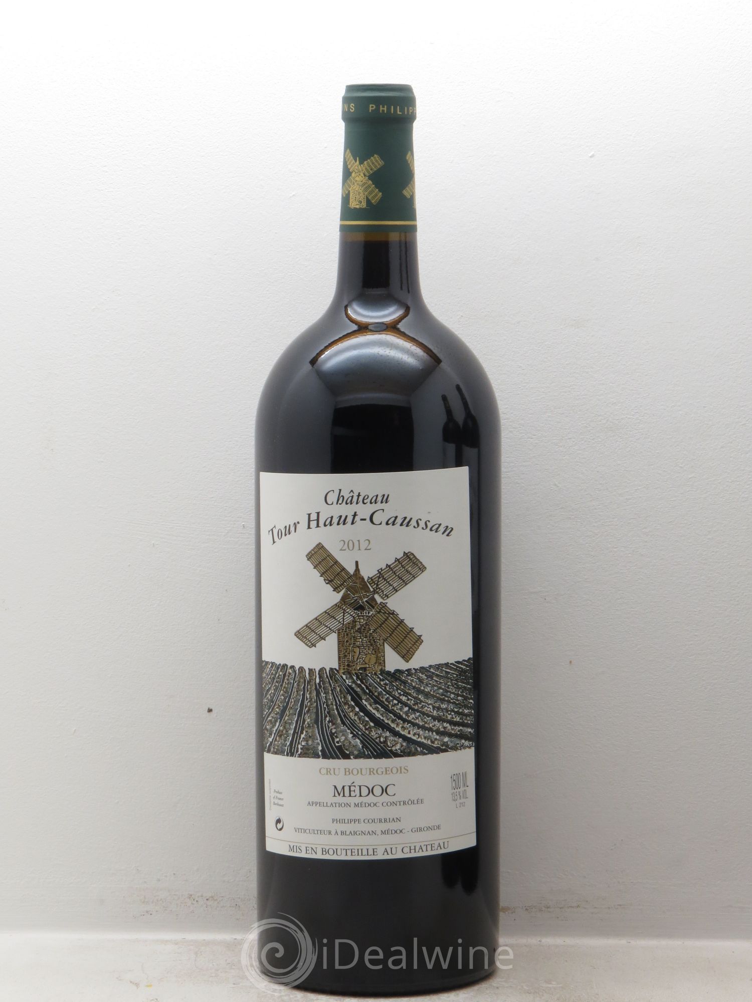Château Tour Haut-Caussan Cru Bourgeois 2012 - Lot de 1 magnum - 0
