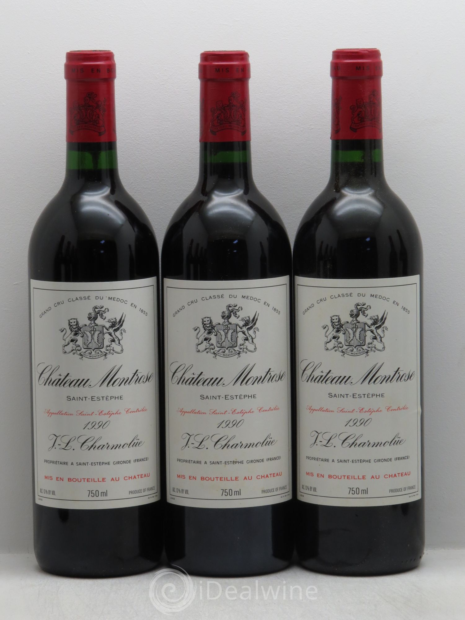 Château Montrose 2ème Grand Cru Classé 1990 - Lot de 12 bouteilles - 2