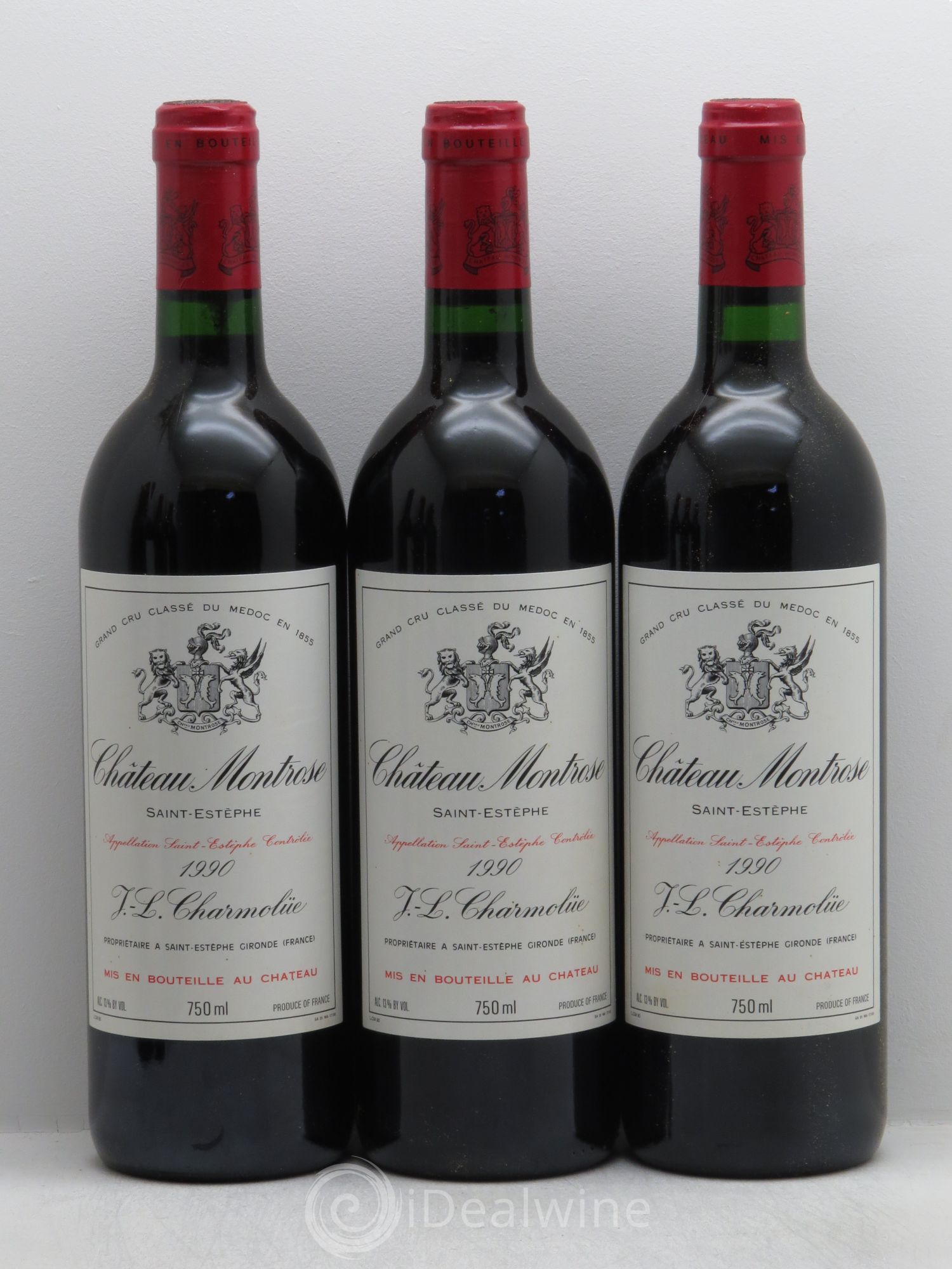 Château Montrose 2ème Grand Cru Classé 1990 - Lot de 12 bouteilles - 3