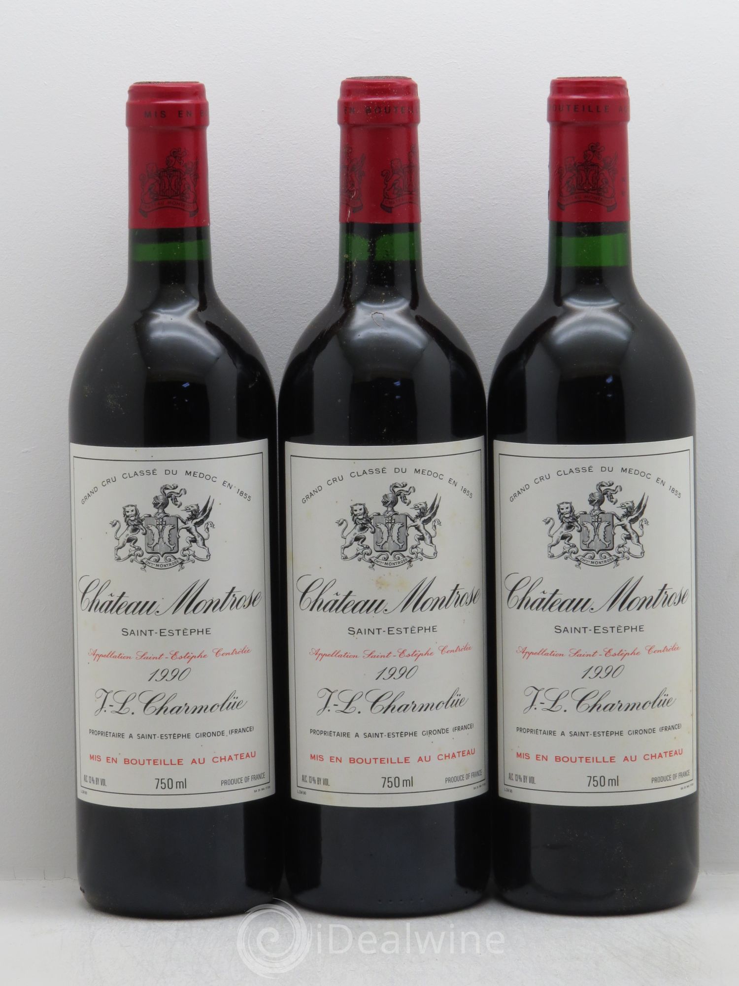 Château Montrose 2ème Grand Cru Classé 1990 - Lot de 12 bouteilles - 4