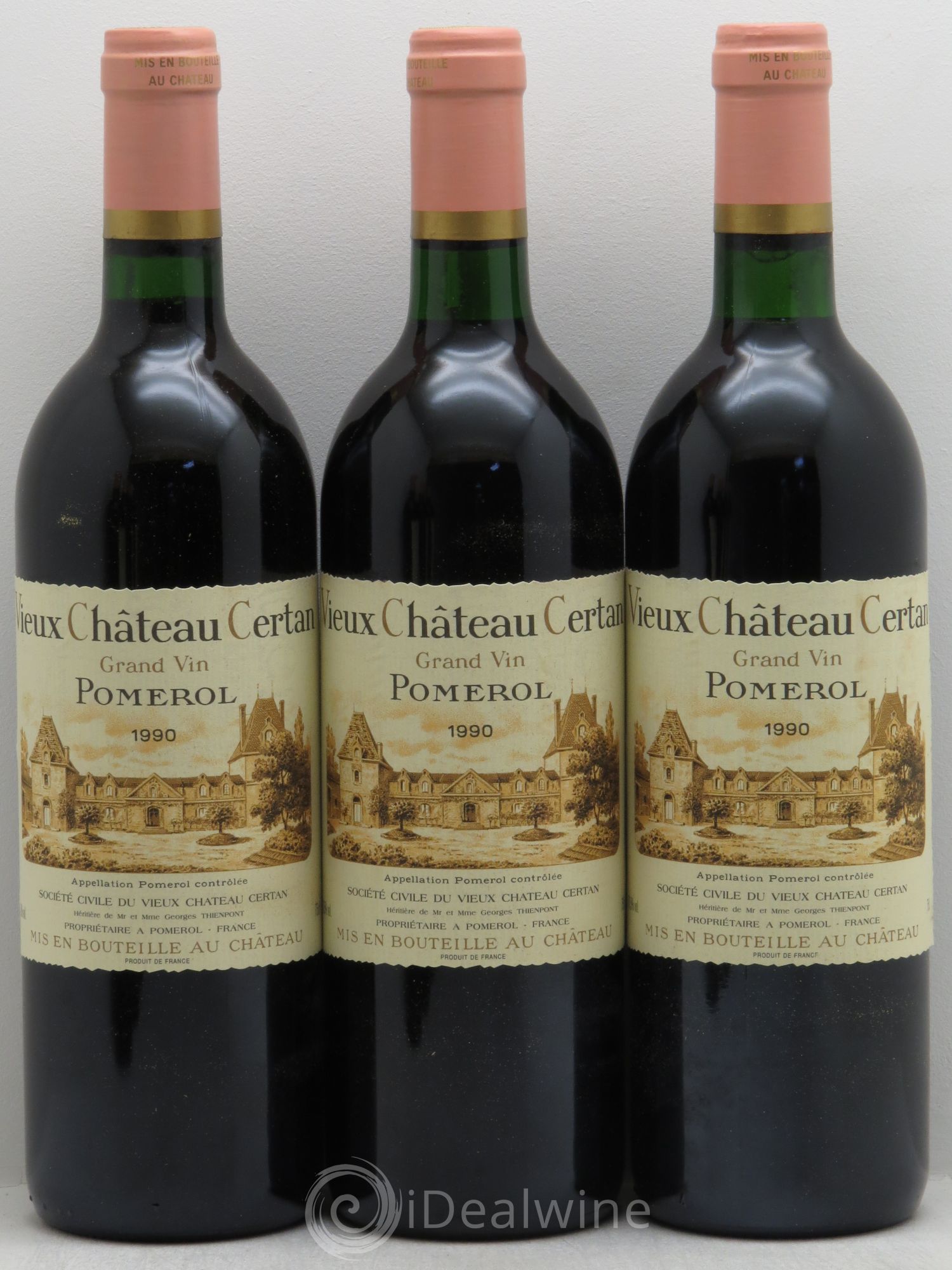 Vieux Château Certan 1990 - Lot de 12 bouteilles - 1
