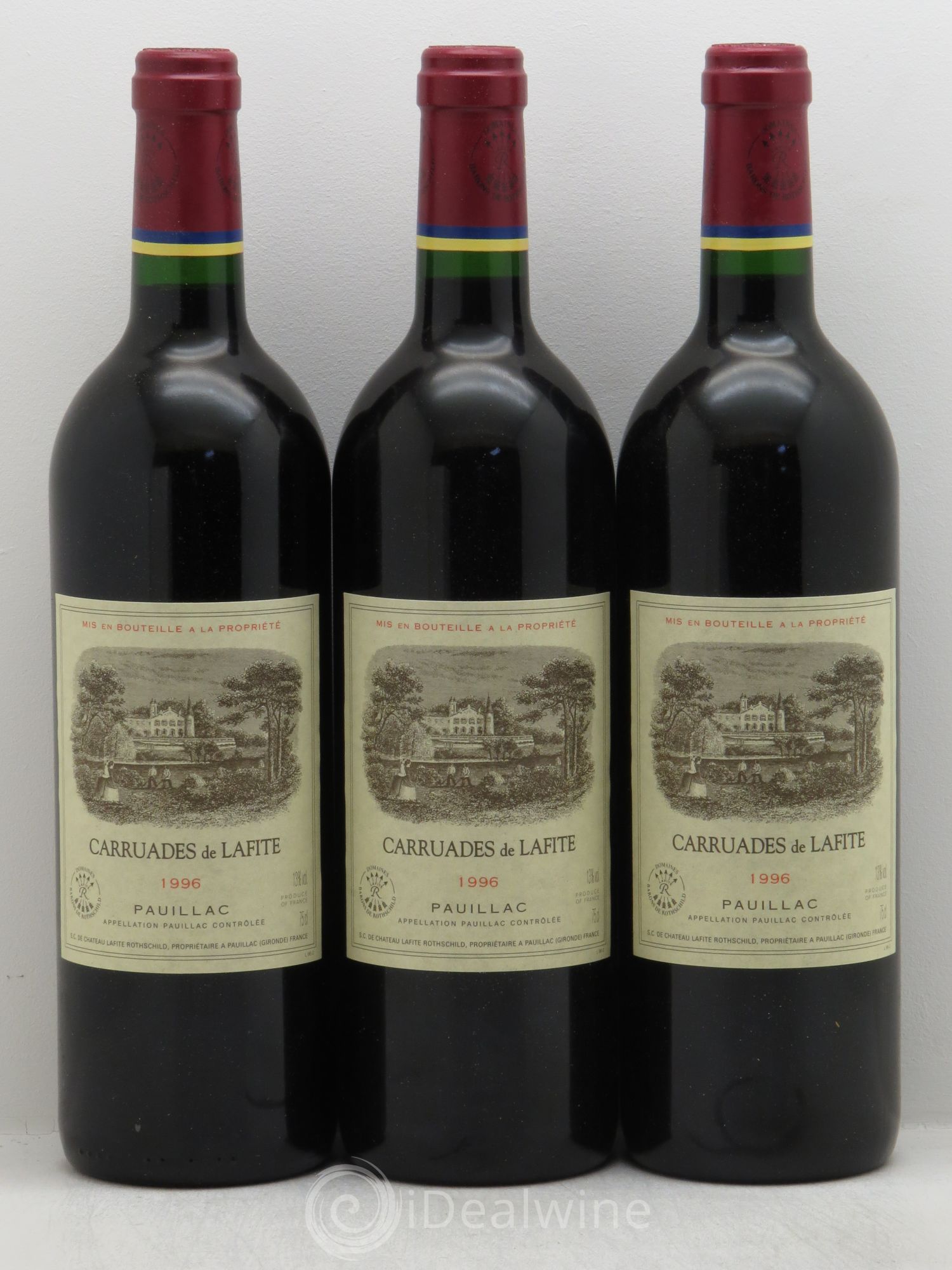 Carruades de Lafite Rothschild Second Vin 1996 - Lot de 12 bouteilles - 3