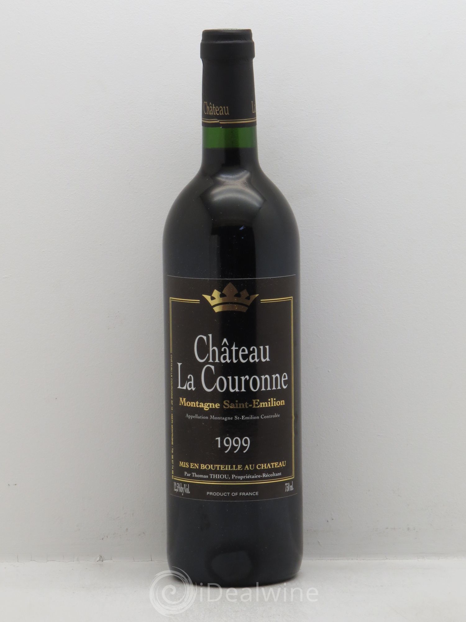Château la Couronne null 1999 - Lot of 12 bottles - 0