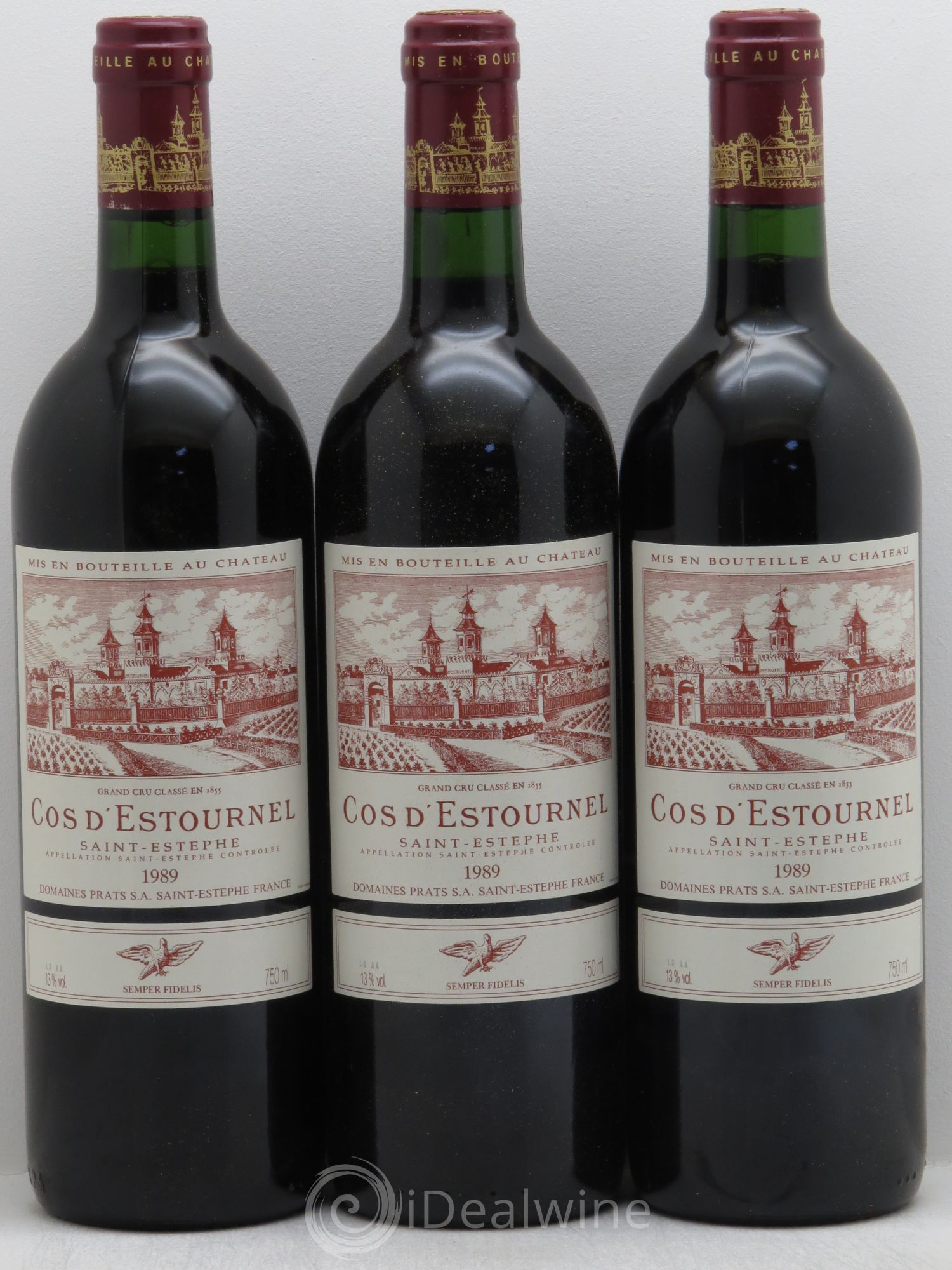 Cos d'Estournel 2ème Grand Cru Classé 1989 - Lot de 12 bouteilles - 1