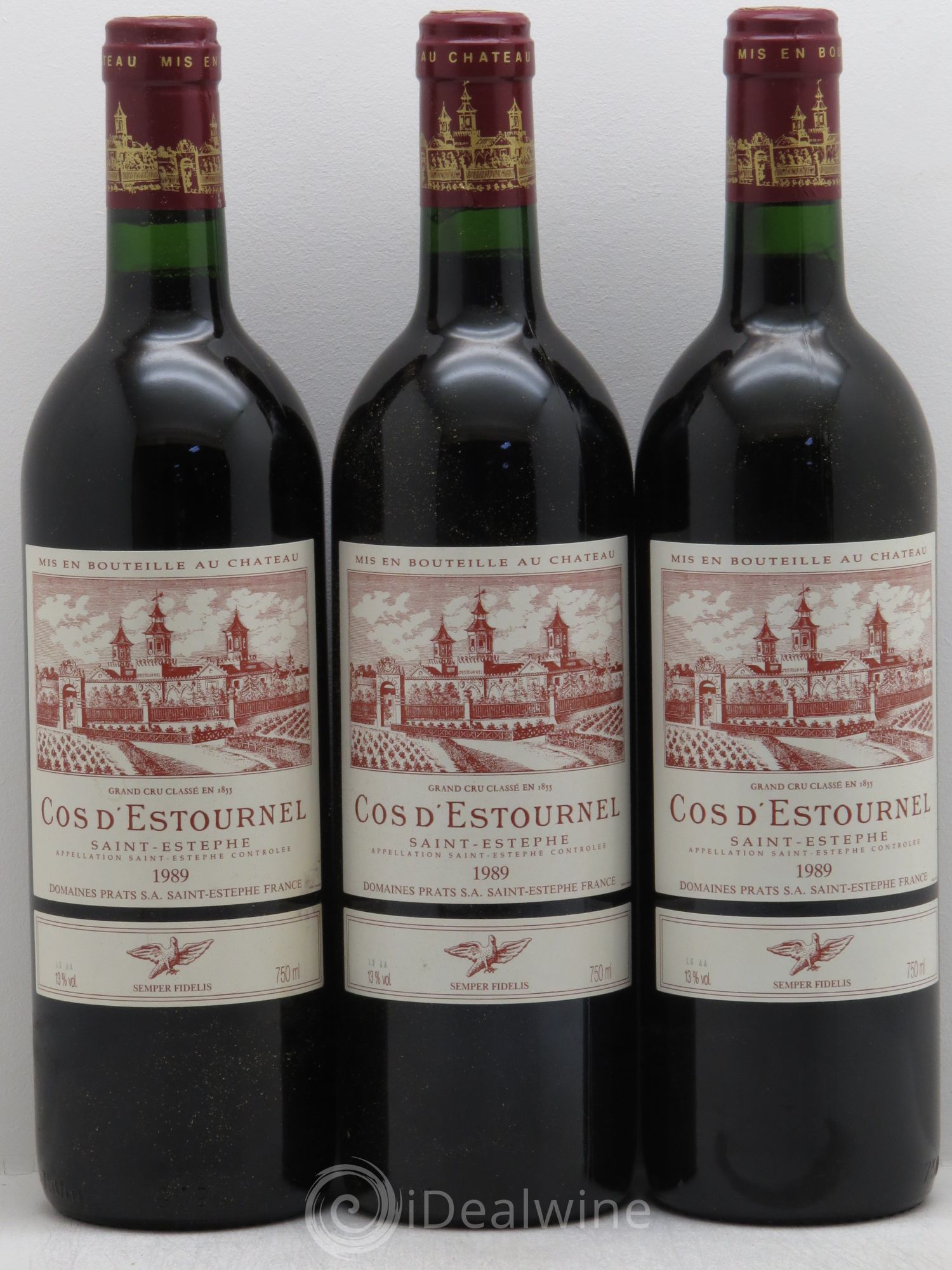 Cos d'Estournel 2ème Grand Cru Classé 1989 - Lot de 12 bouteilles - 2