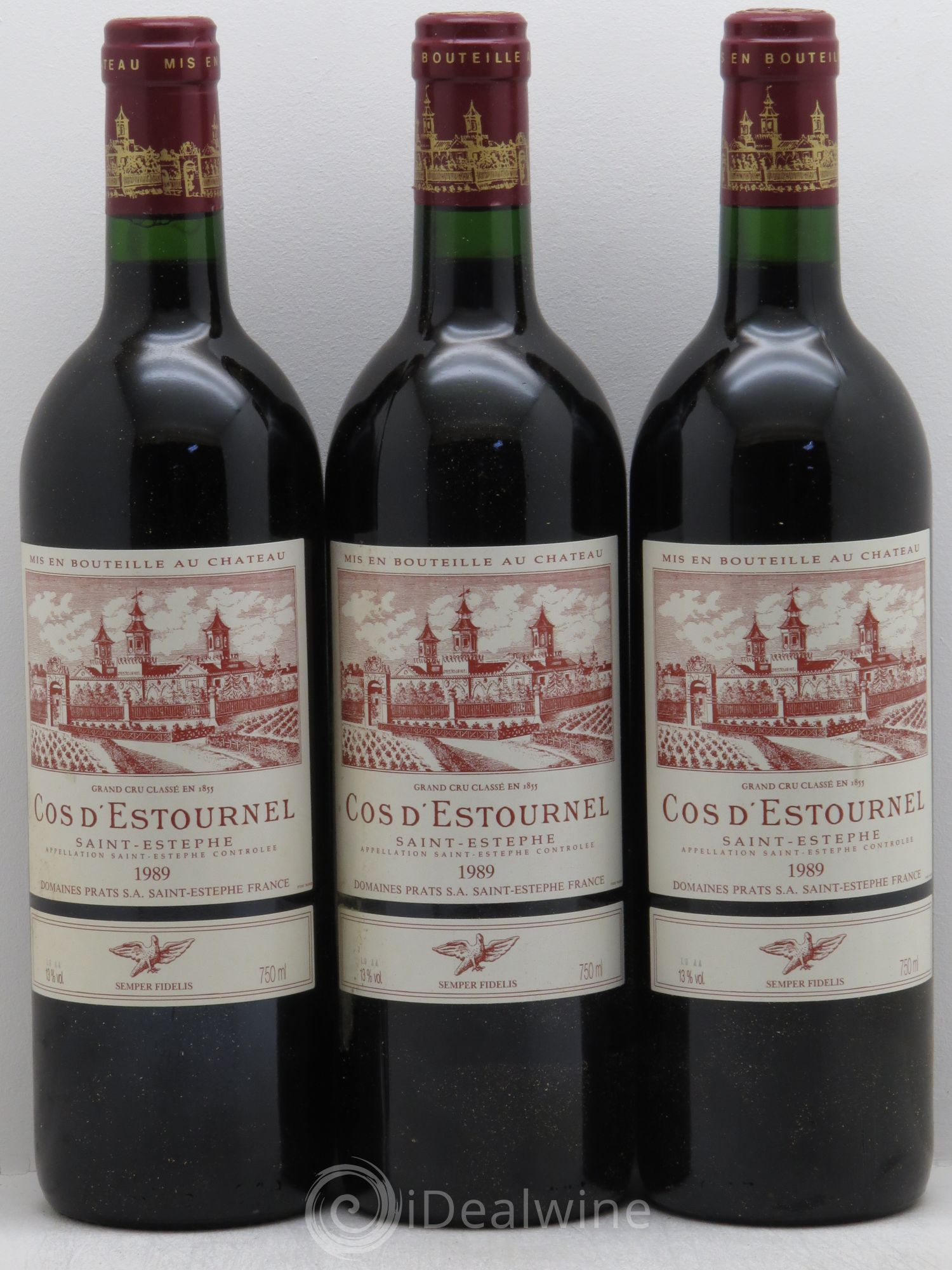 Cos d'Estournel 2ème Grand Cru Classé 1989 - Lot de 12 bouteilles - 3