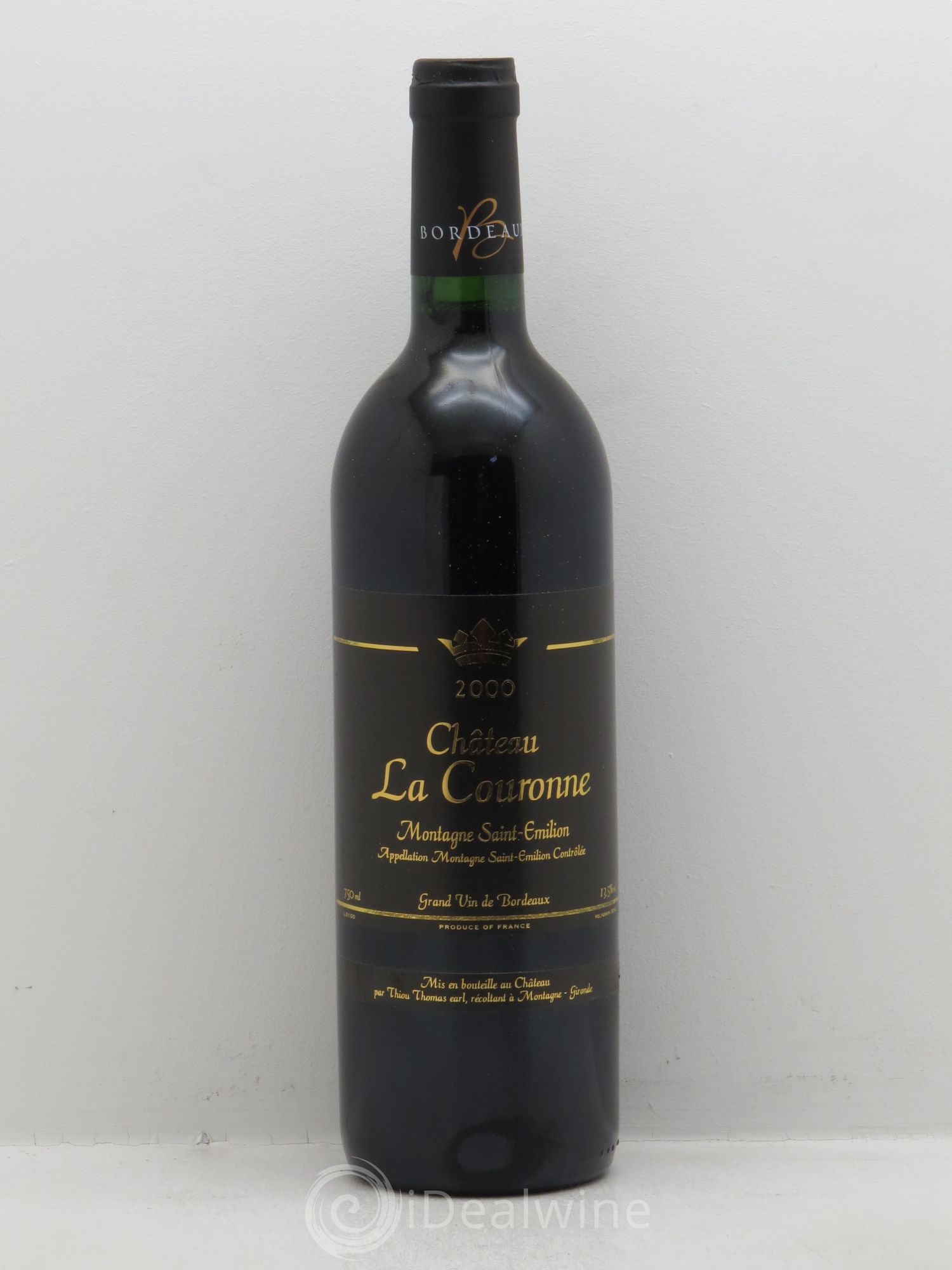 Château la Couronne (sans prix de réserve - no reserve) 2000 - Posten von 12 Flaschen - 0