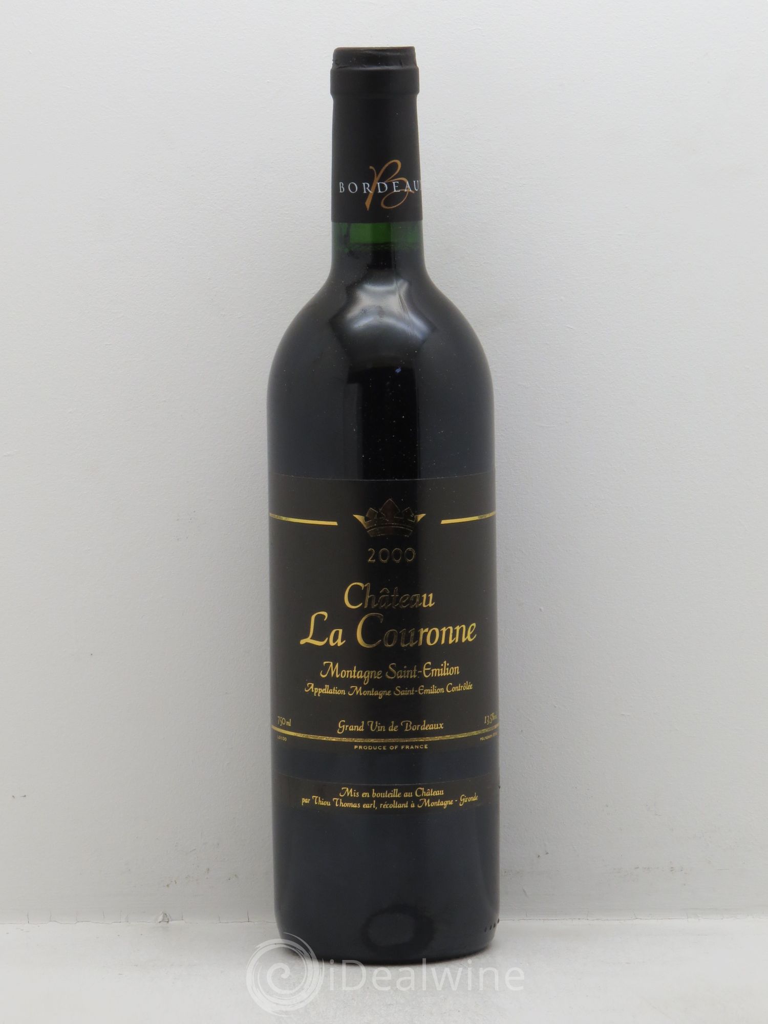 Château la Couronne null 2000 - Lot of 12 bottles - 0