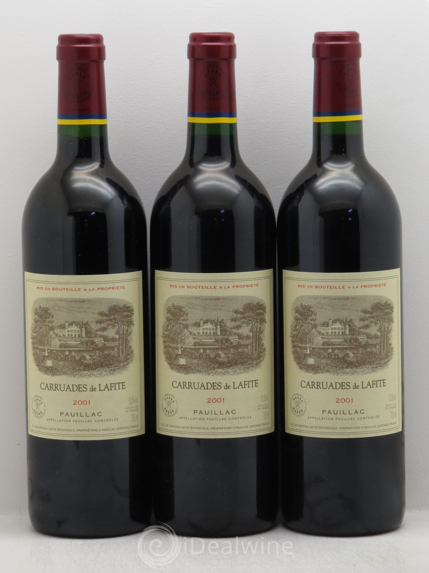Carruades de Lafite Rothschild Second Vin 2001 - Lot de 12 bouteilles - 2