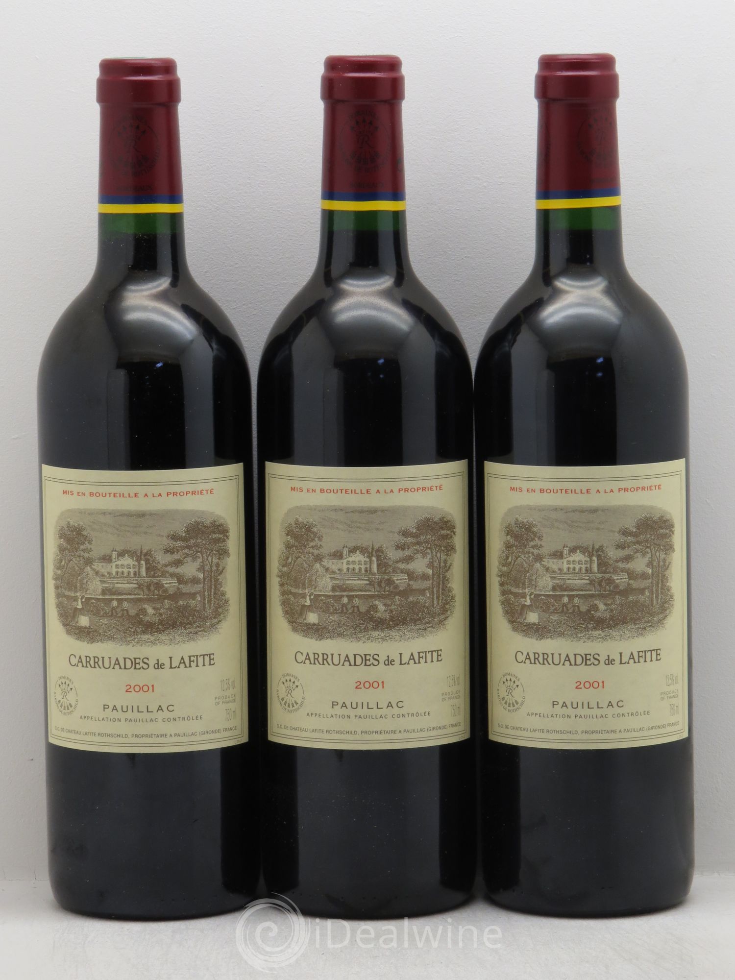 Carruades de Lafite Rothschild Second Vin 2001 - Lot de 12 bouteilles - 3