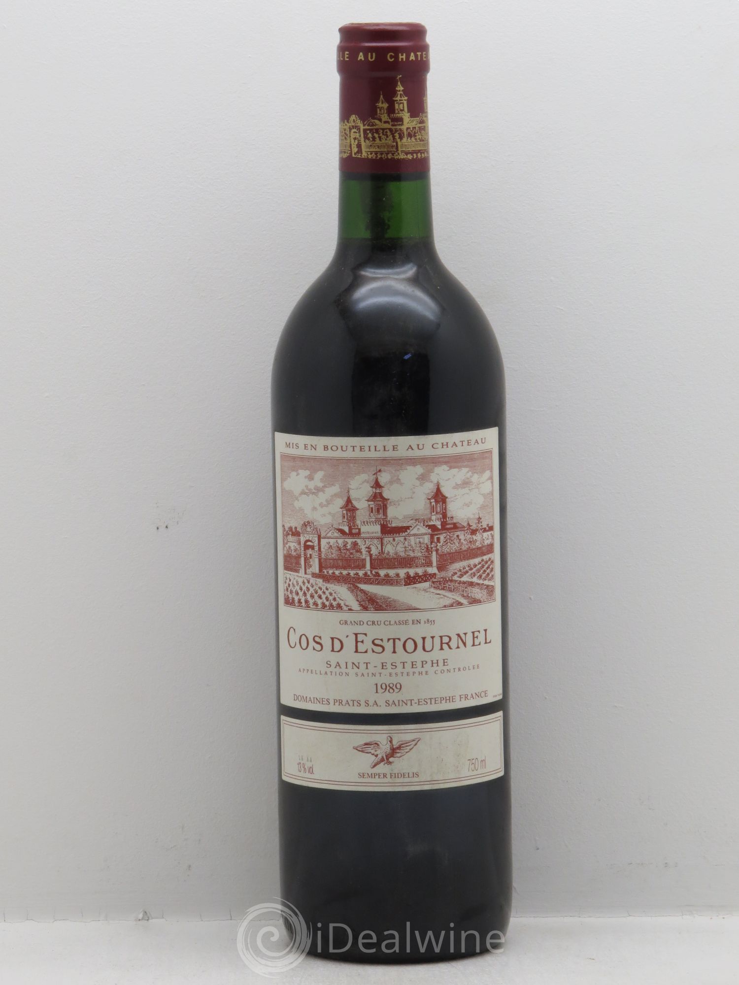 Cos d'Estournel 2ème Grand Cru Classé 1989 - Lot de 1 bouteille - 0