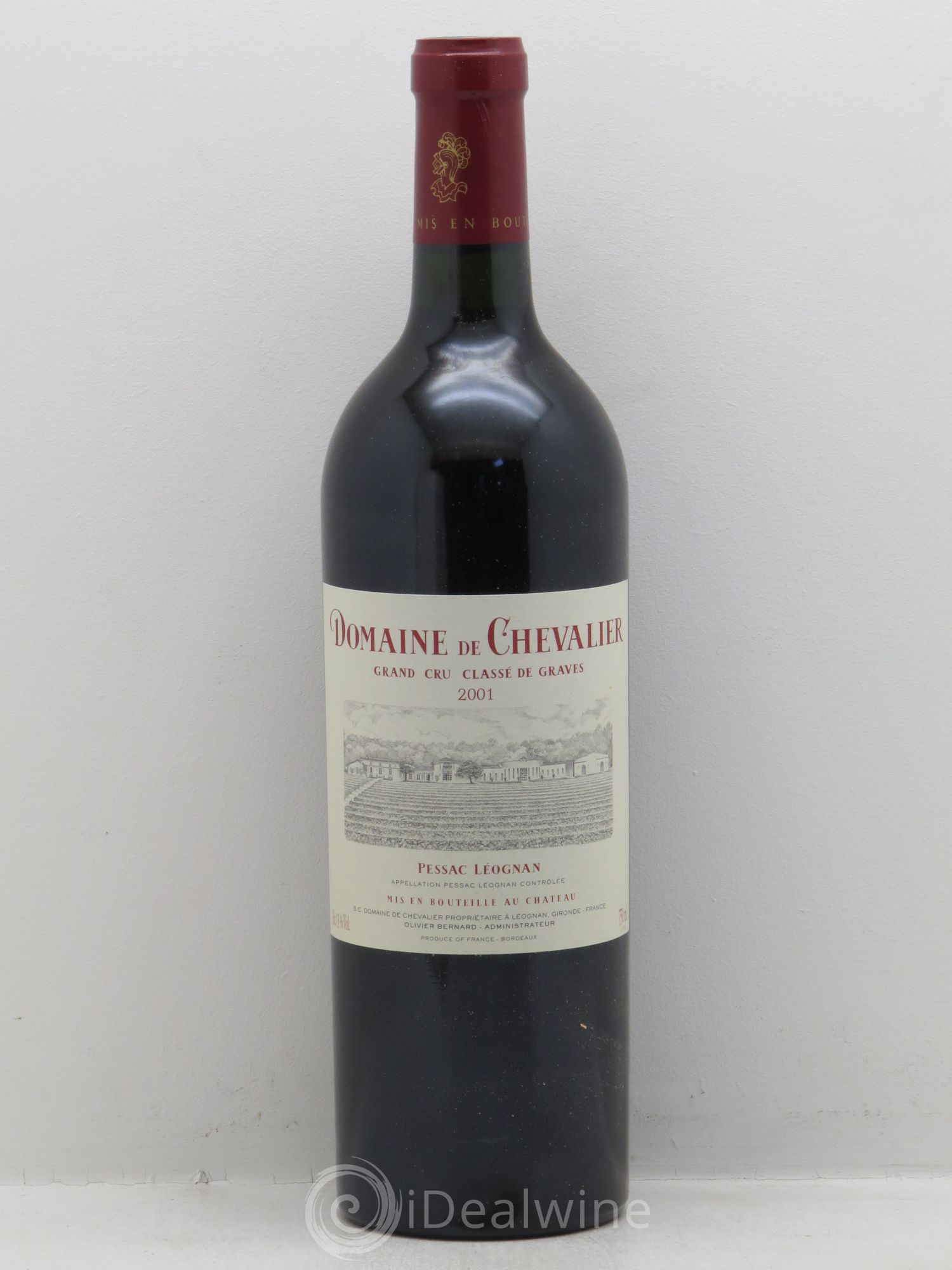 Domaine de Chevalier Cru Classé de Graves 2001 - Lot de 12 bouteilles - 0