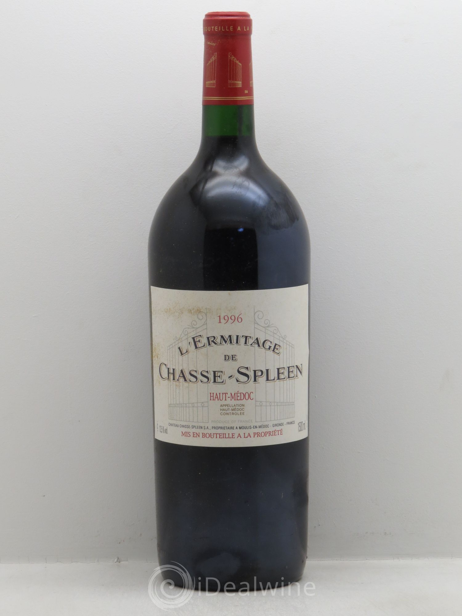 Héritage (Ermitage) de Chasse Spleen 1996 - Lot de 6 magnums - 0