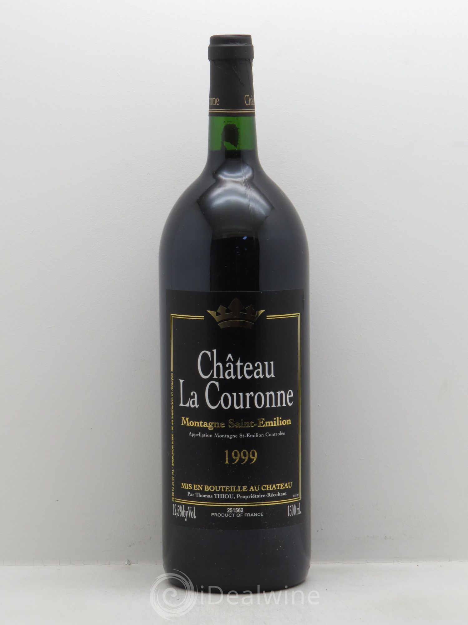 Château la Couronne 1999 - Lot de 1 magnum - 0