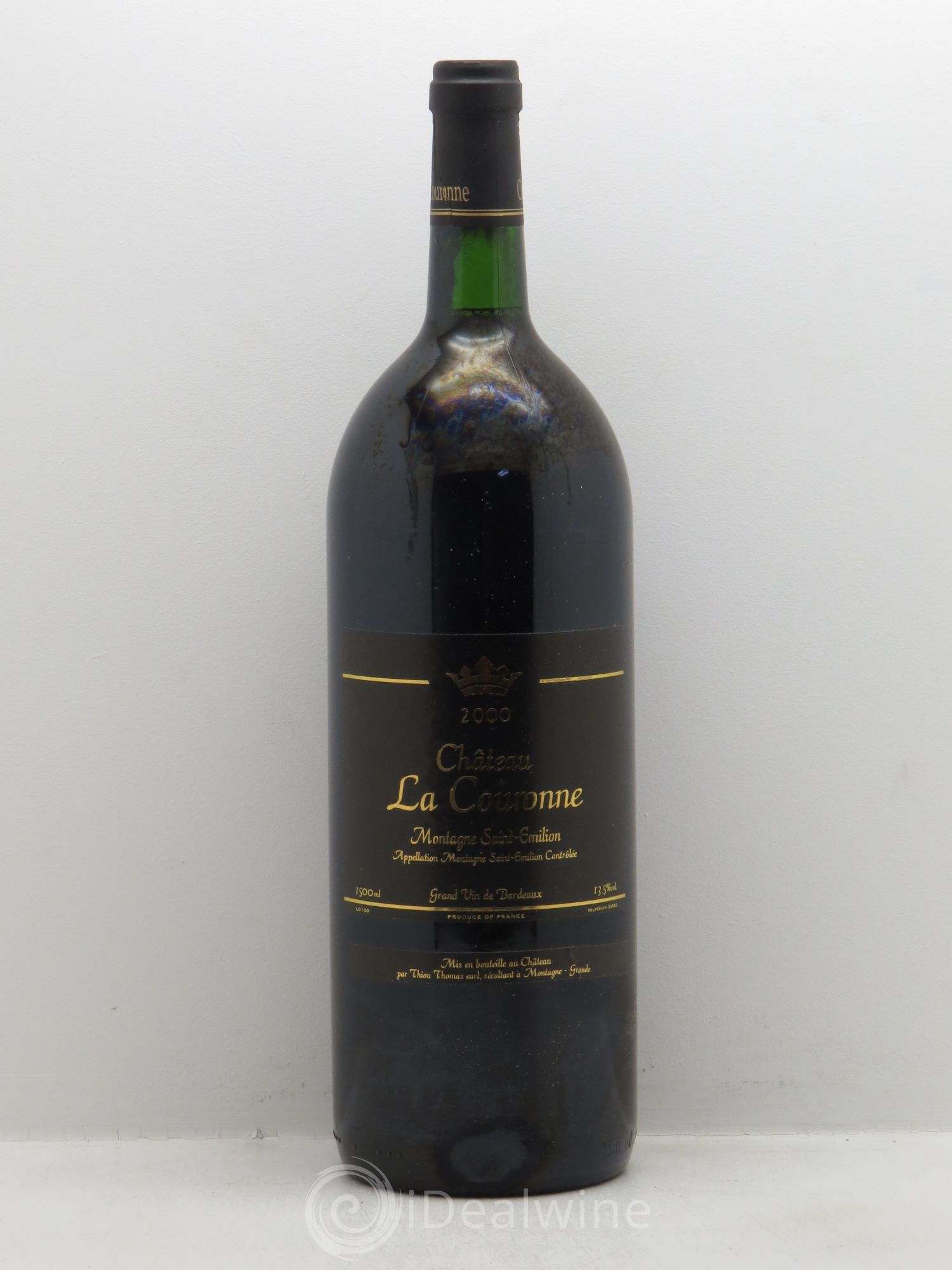 Château la Couronne 2000 - Lot de 6 magnums - 0