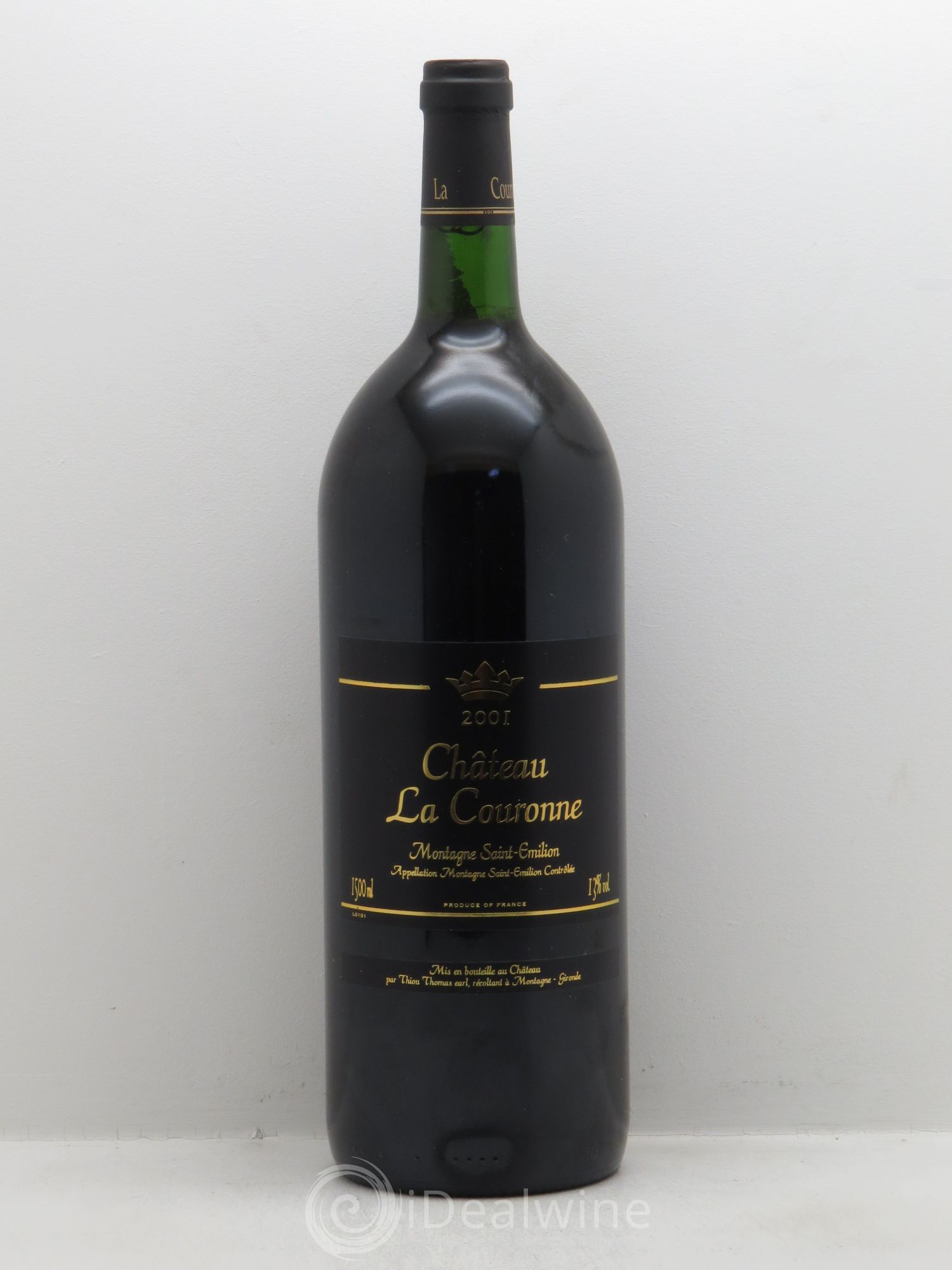 Château la Couronne 2001 - Lot de 6 magnums - 0