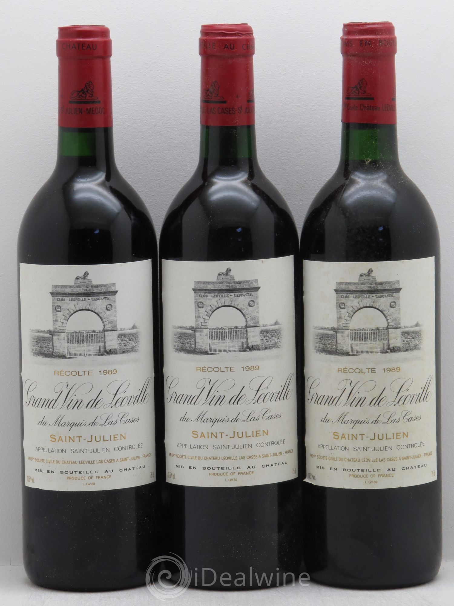 Château Léoville Las Cases 2ème Grand Cru Classé 1989 - Lot de 12 bouteilles - 4