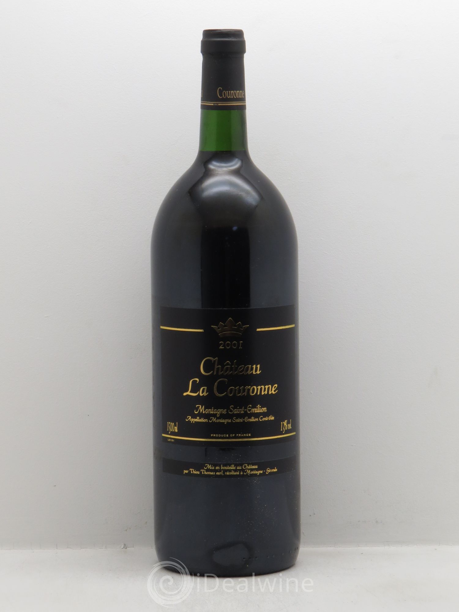 Château la Couronne 2001 - Lot de 1 magnum - 0