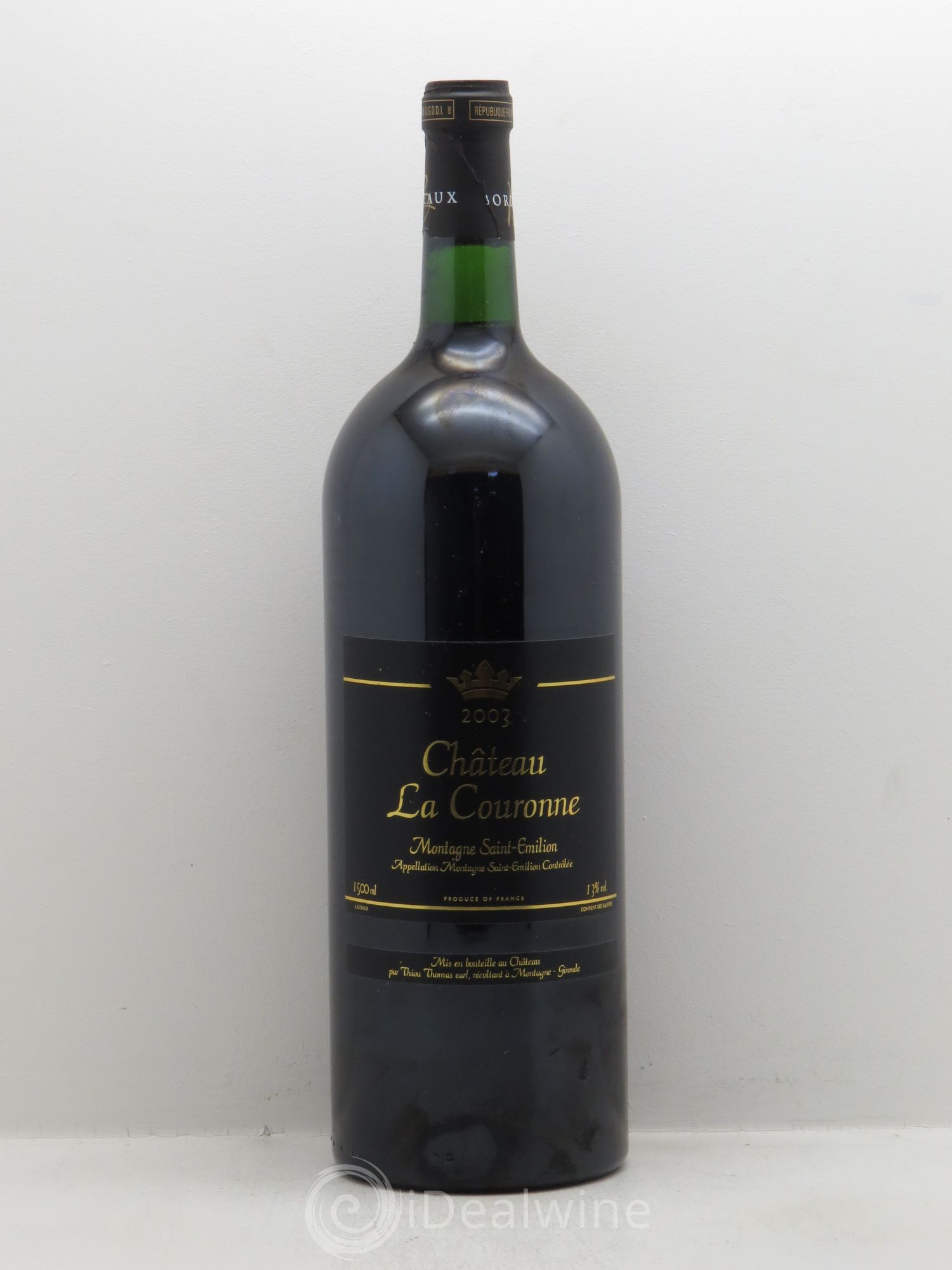 Château la Couronne 2003 - Lot de 6 magnums - 0