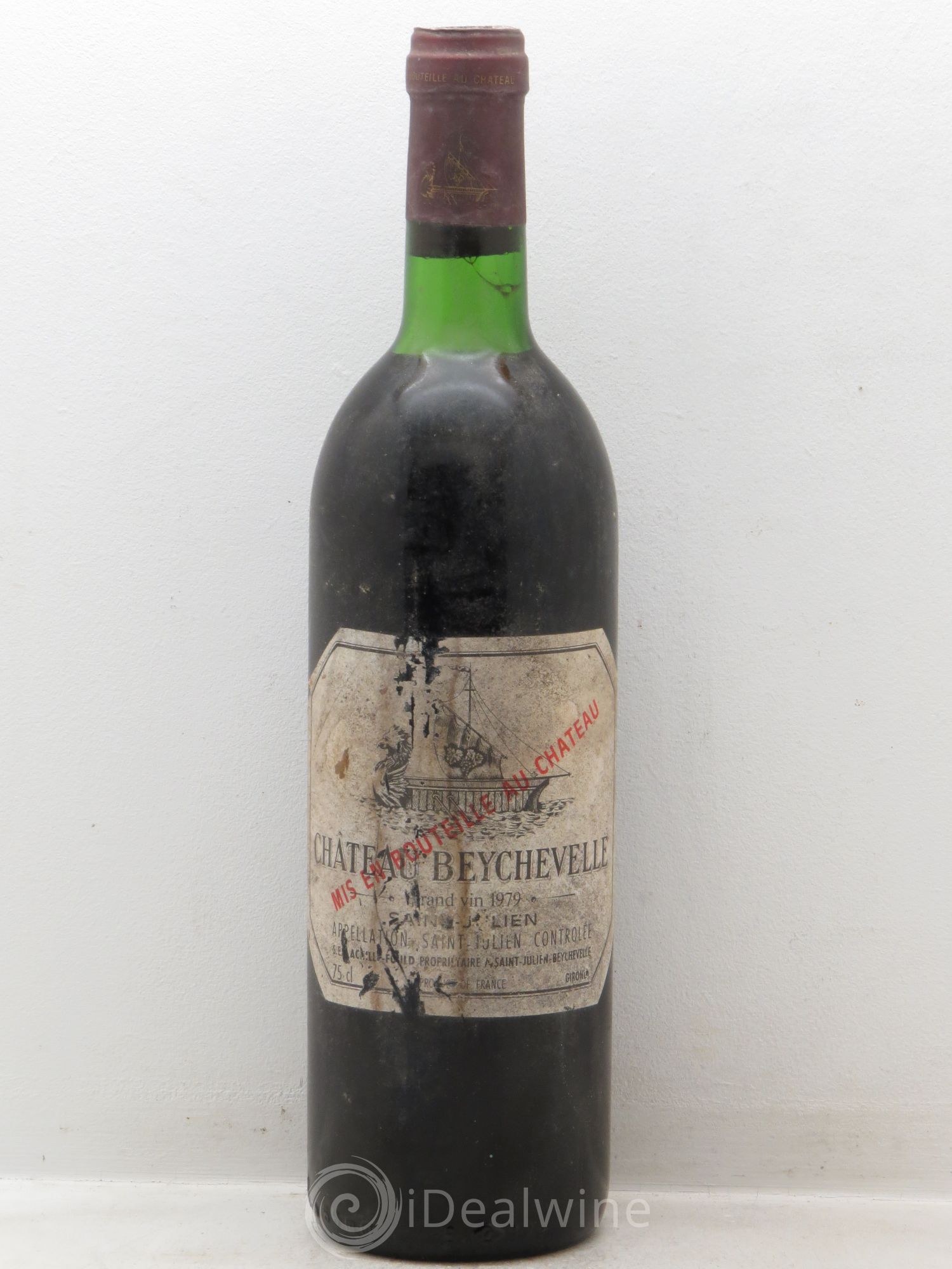 Château Beychevelle 4ème Grand Cru Classé 1979 - Lot de 1 bouteille - 0