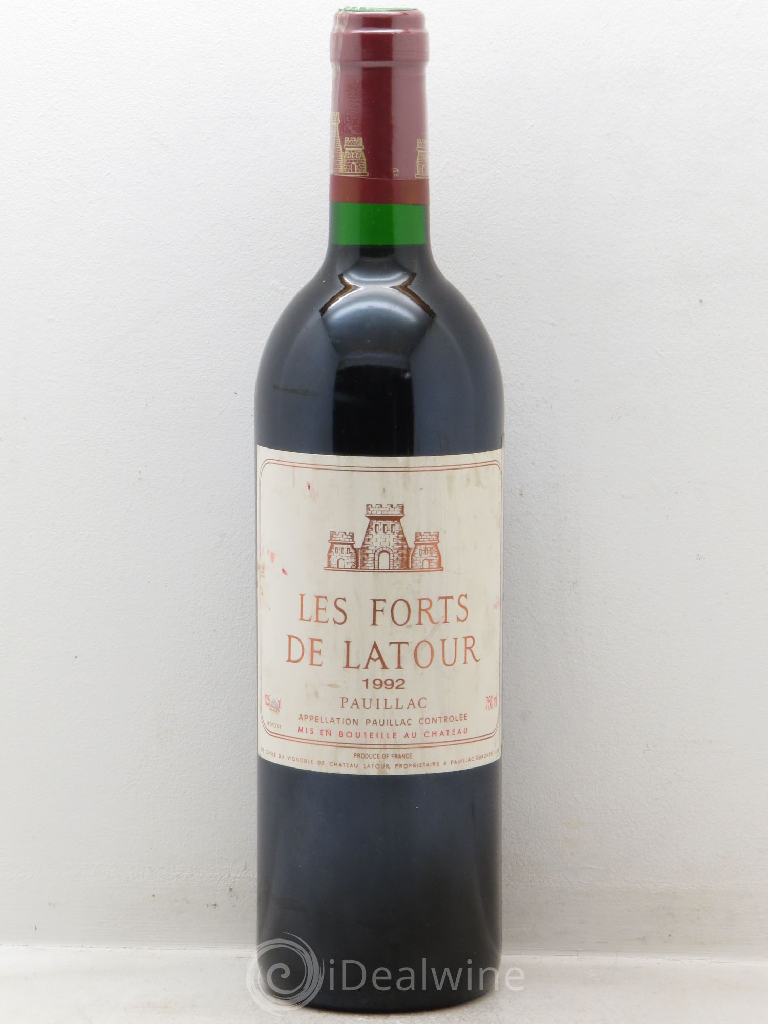 Les Forts de Latour Second Vin 1992 - Lot de 1 bouteille - 0