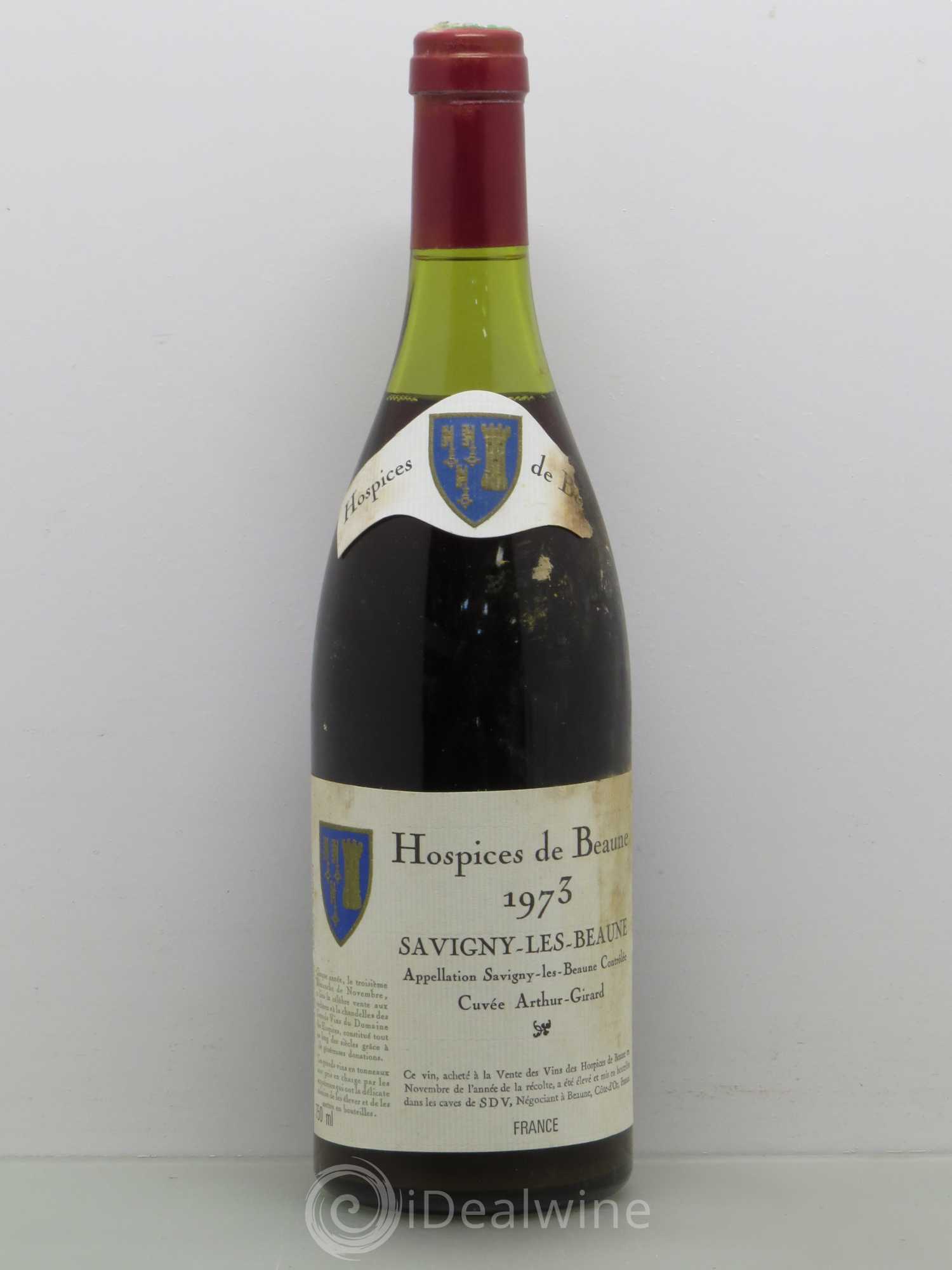 Savigny-lès-Beaune Hospices de Beaune 1973 - Lot de 1 bouteille - 0