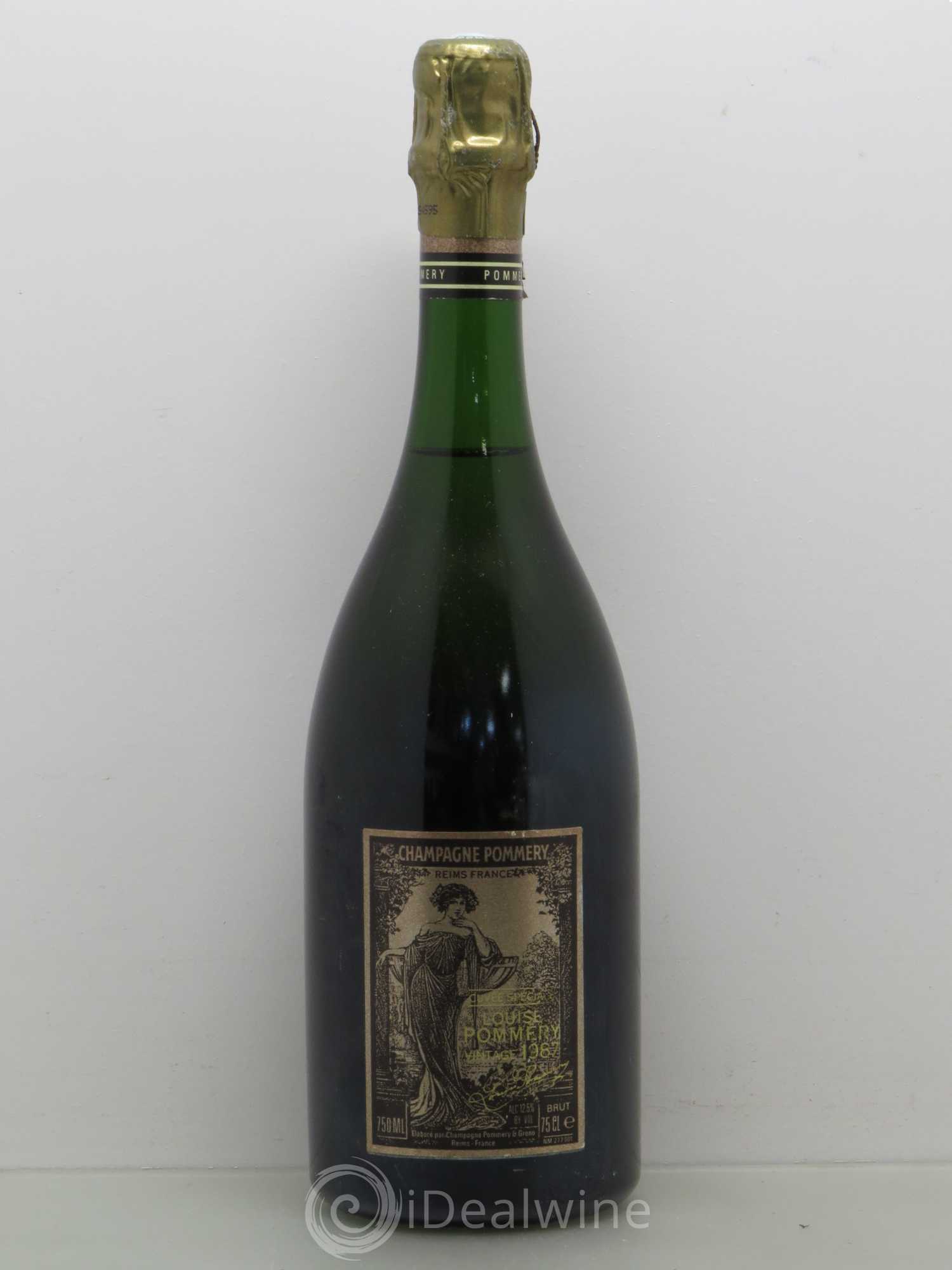 Cuvée Louise Pommery 1987 - Lot de 1 bouteille - 0
