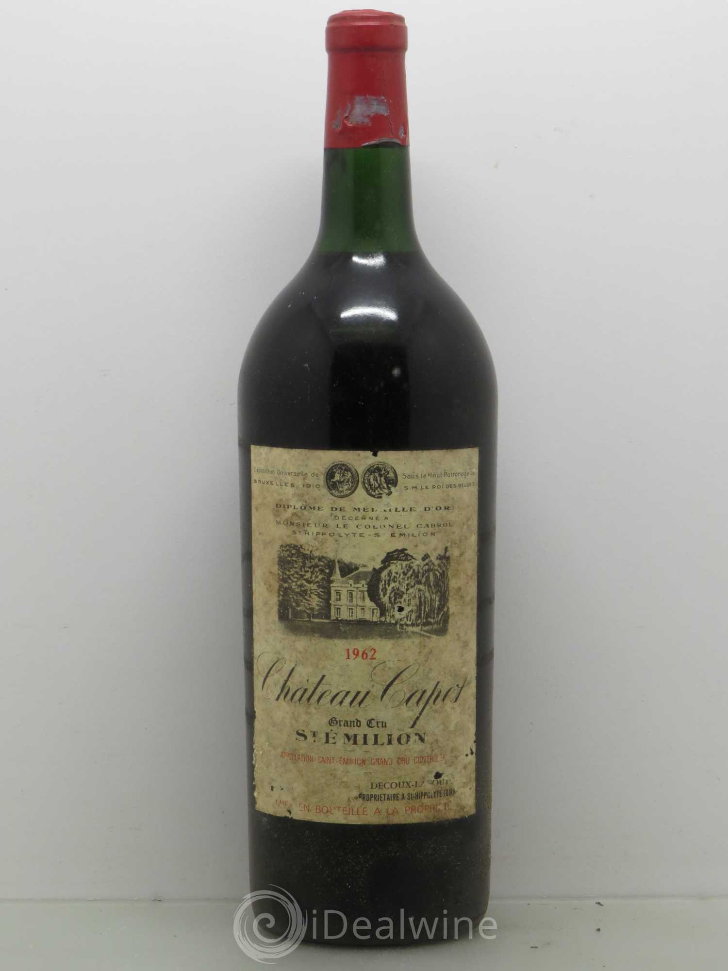 Saint-Émilion Château Capet 1962 - Lot de 1 magnum - 0
