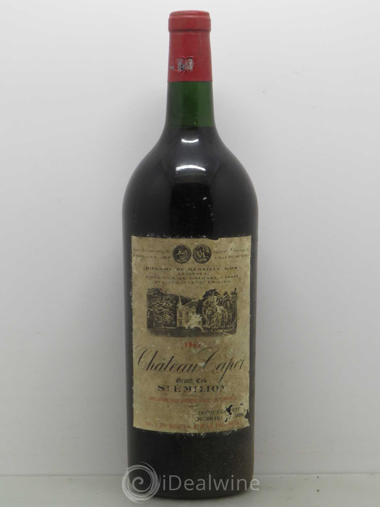 Saint-Émilion Château Capet 1962 - Lot de 1 magnum - 0