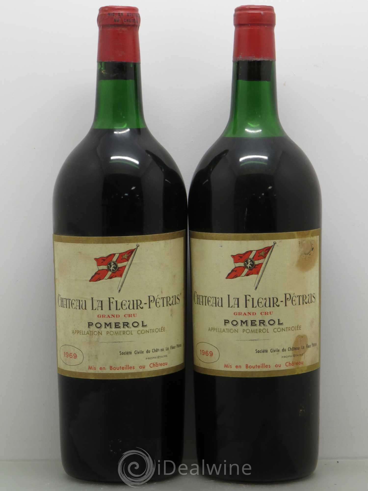 Château la Fleur Petrus 1969 - Lot de 2 magnums - 0