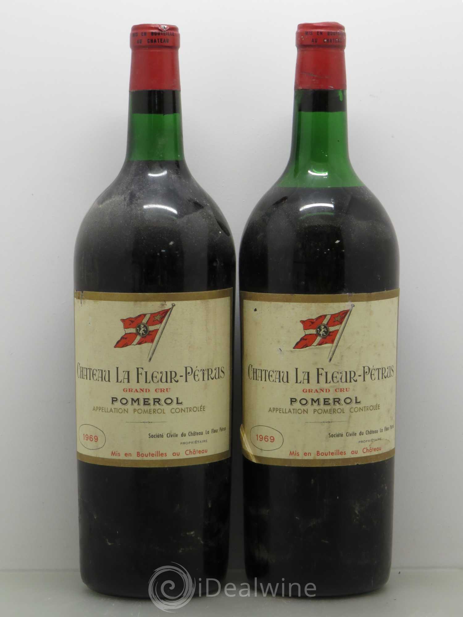 Château la Fleur Petrus 1969 - Lot de 2 magnums - 0