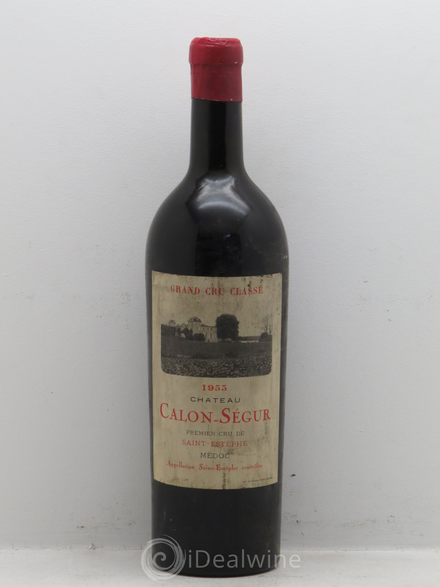 Château Calon Ségur 3ème Grand Cru Classé Mise Négoce 1953 - Lot de 1 bouteille - 0