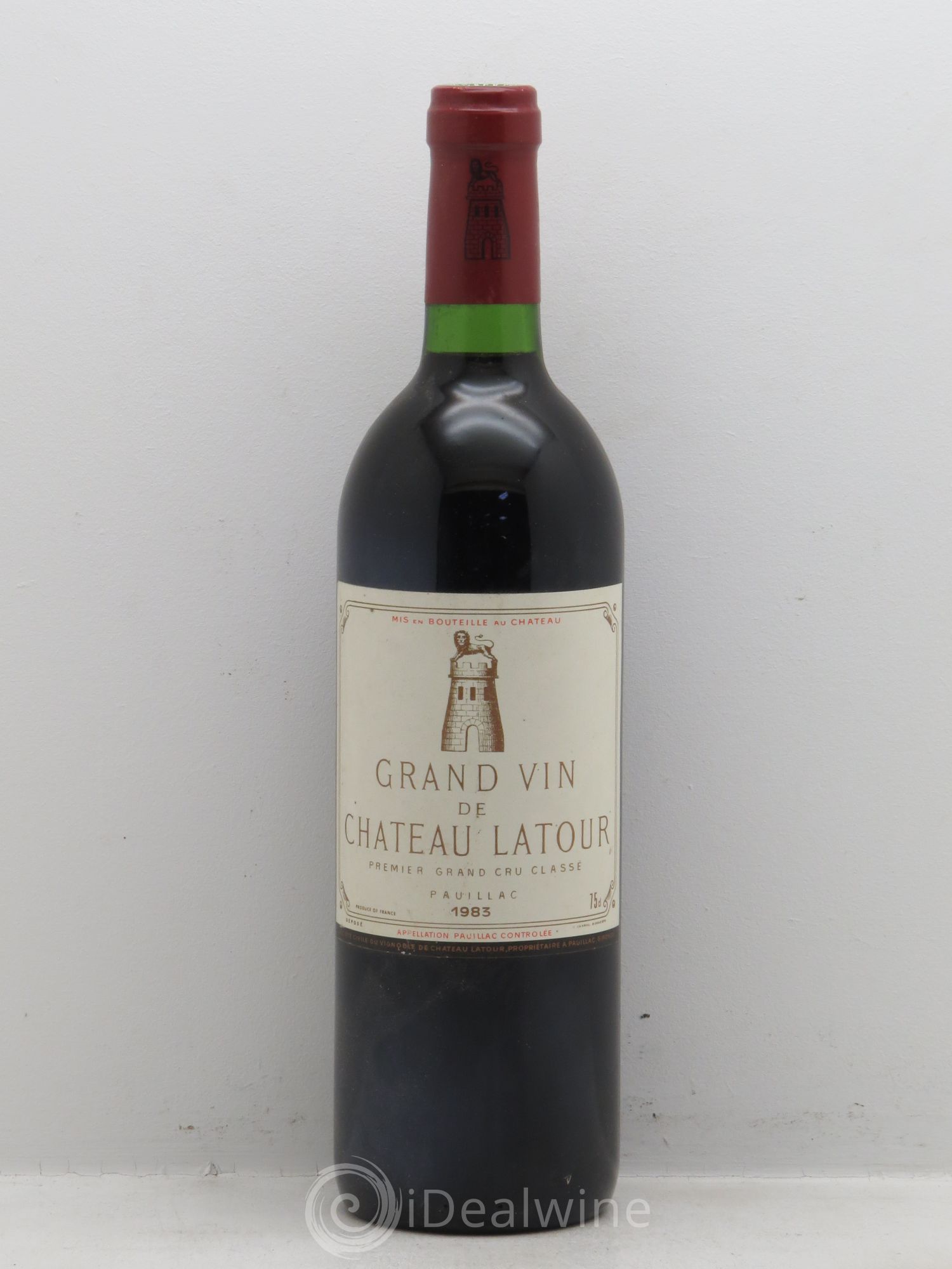 Château Latour 1er Grand Cru Classé 1983 - Lot de 1 bouteille - 0