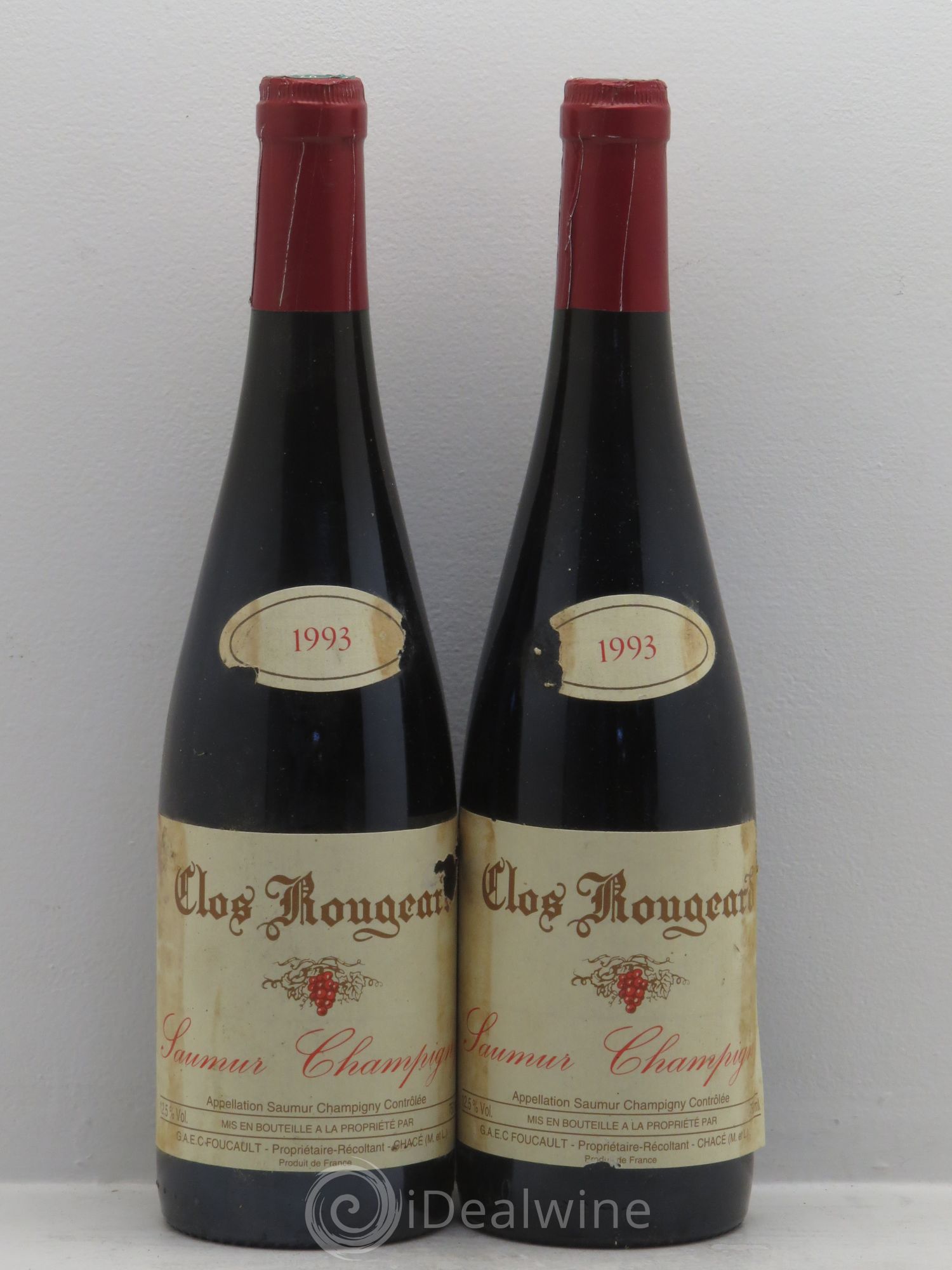 Saumur-Champigny Clos Rougeard 1993 - Posten von 2 Flaschen - 0