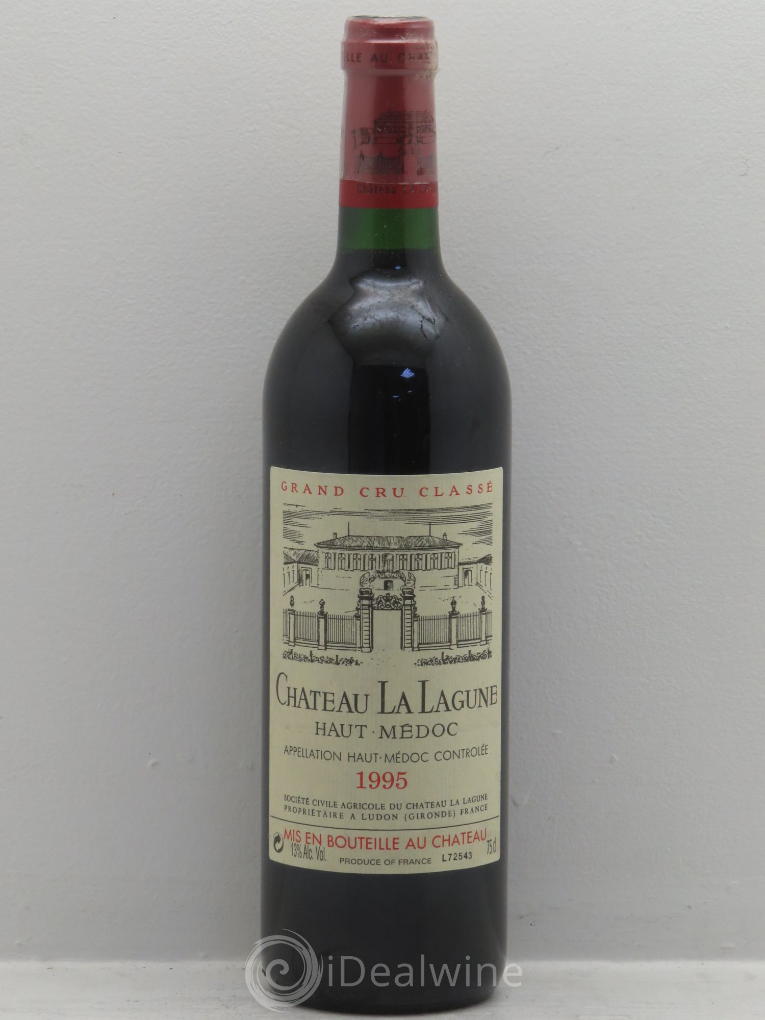 Château la Lagune 3ème Grand Cru Classé 1995 - Lot de 1 bouteille - 0