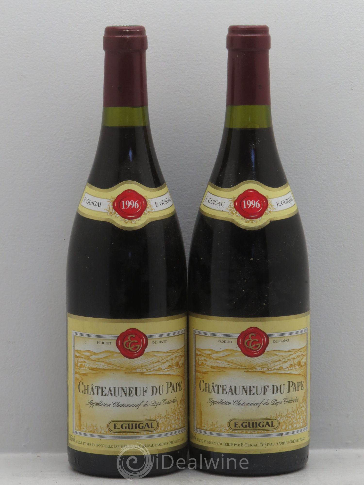 Châteauneuf-du-Pape Guigal 1996 - Lot de 2 bouteilles - 0