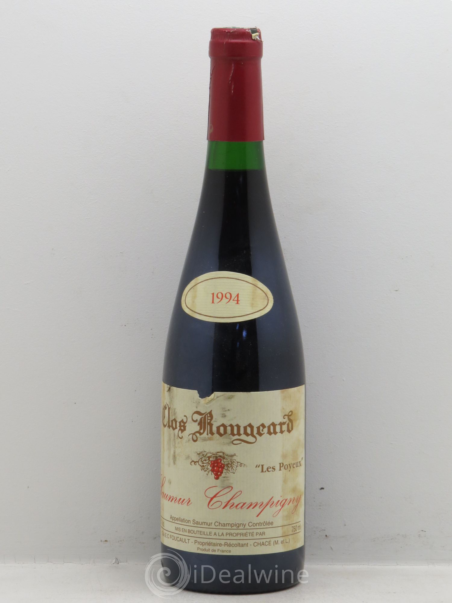 Saumur-Champigny Les Poyeux Clos Rougeard 1994 - Lot de 1 bouteille - 0