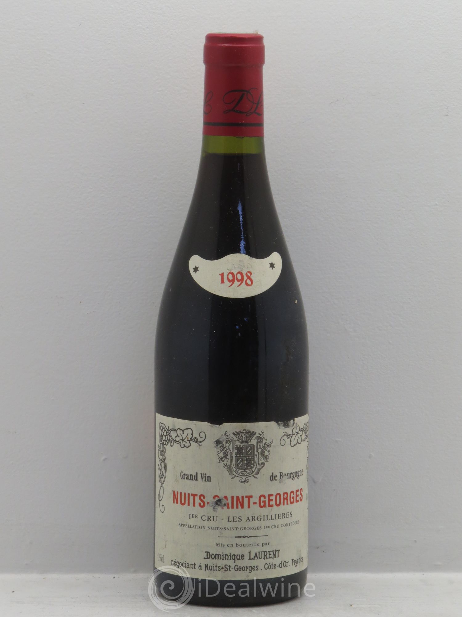 Nuits-Saint-Georges 1er Cru Les Argilières - Domaine Laurent 1998 - Posten von 1 Flasche - 0