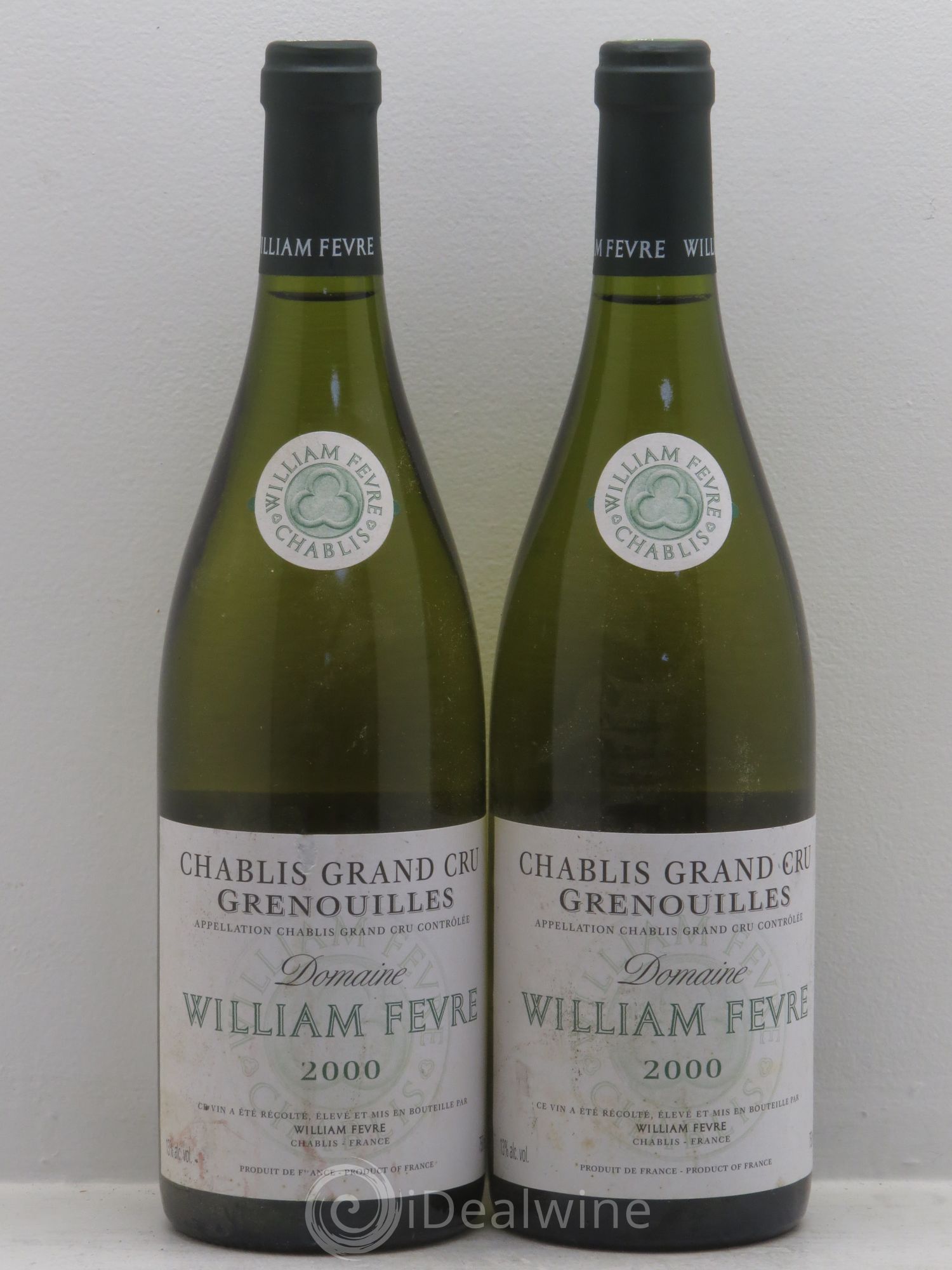 Chablis Grand Cru Grenouilles William Fèvre 2000 - Lot de 2 bouteilles - 0